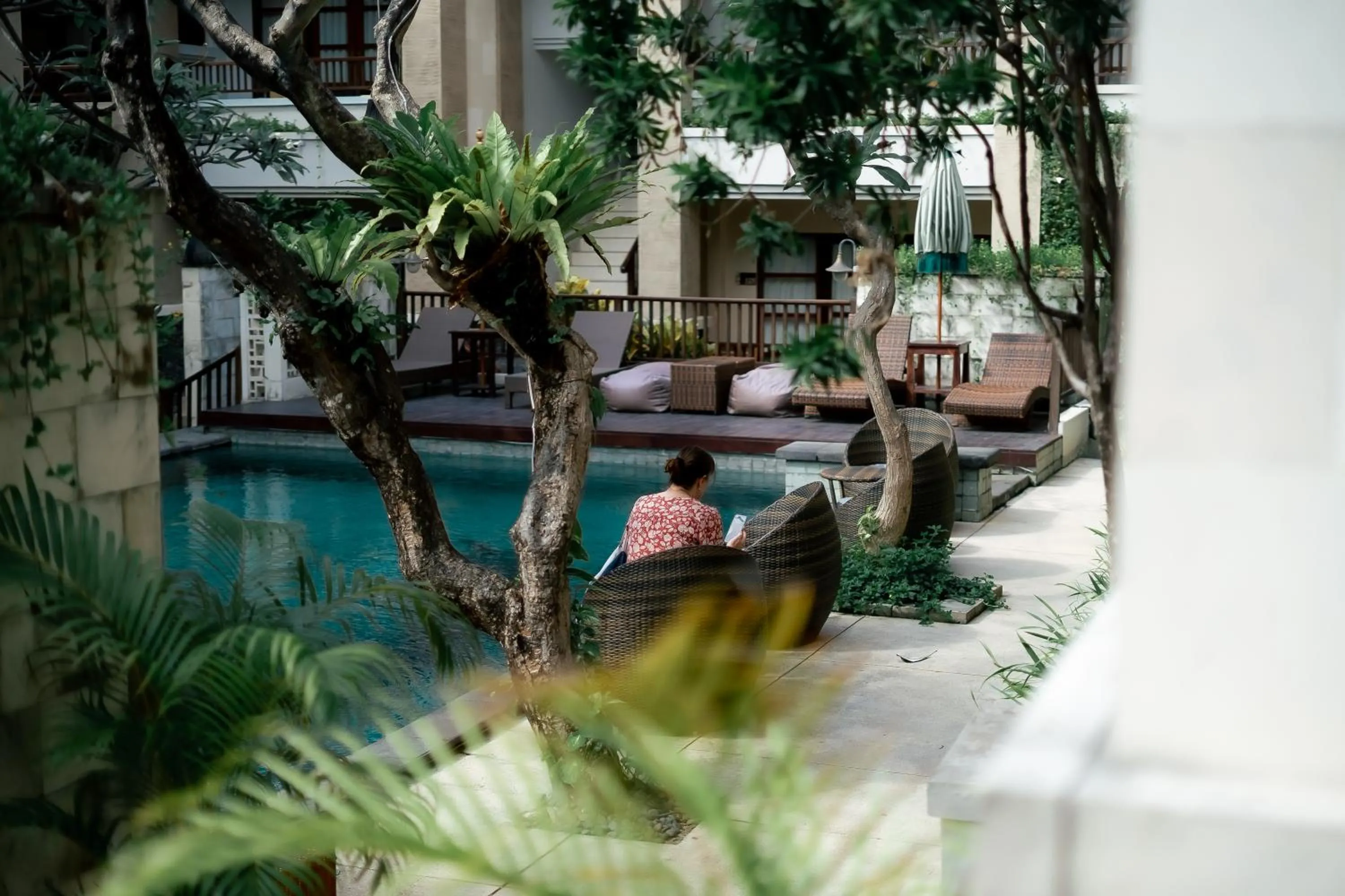 Pool view in Fourteen Roses Beach Hotel