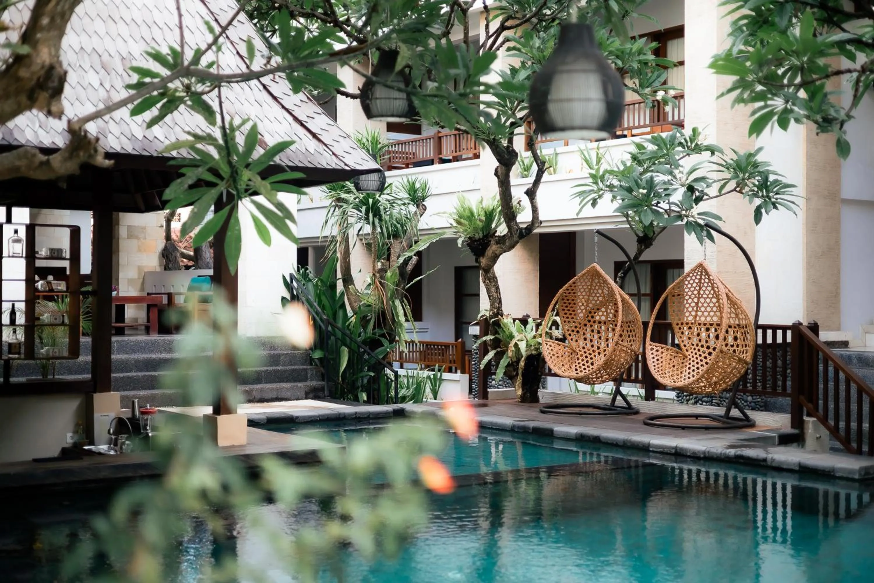 Garden view in Fourteen Roses Beach Hotel