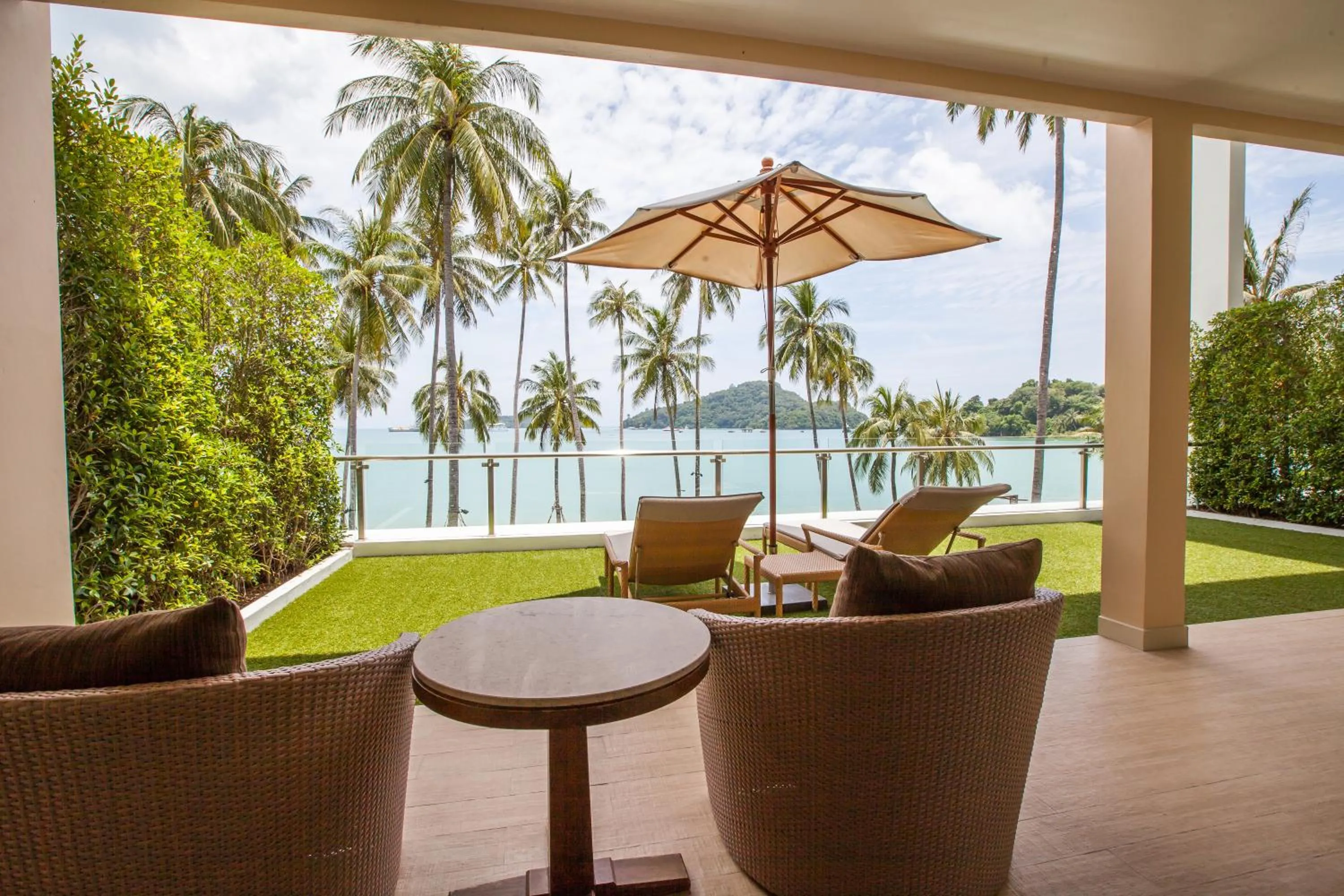 Balcony/Terrace in Phuket Panwa Beachfront Resort