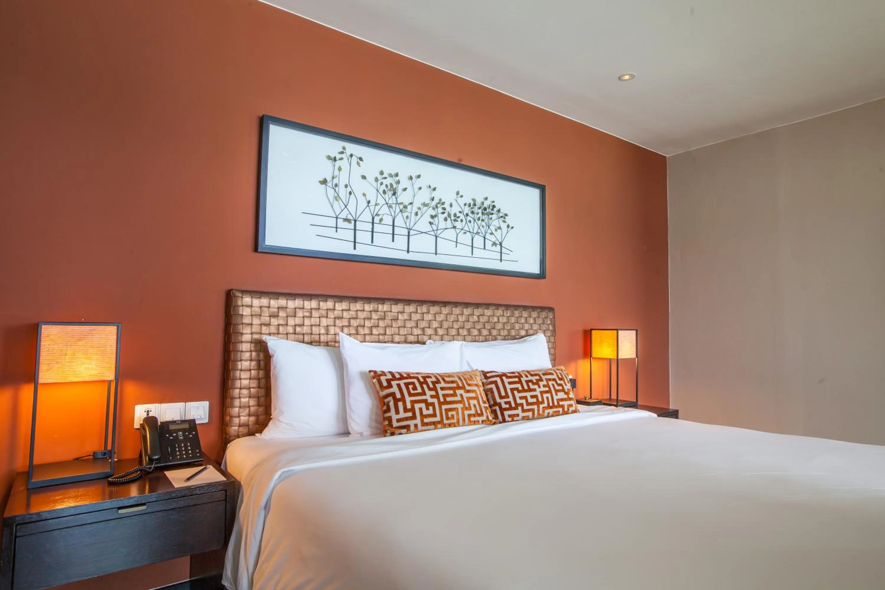 Bed in Phuket Panwa Beachfront Resort