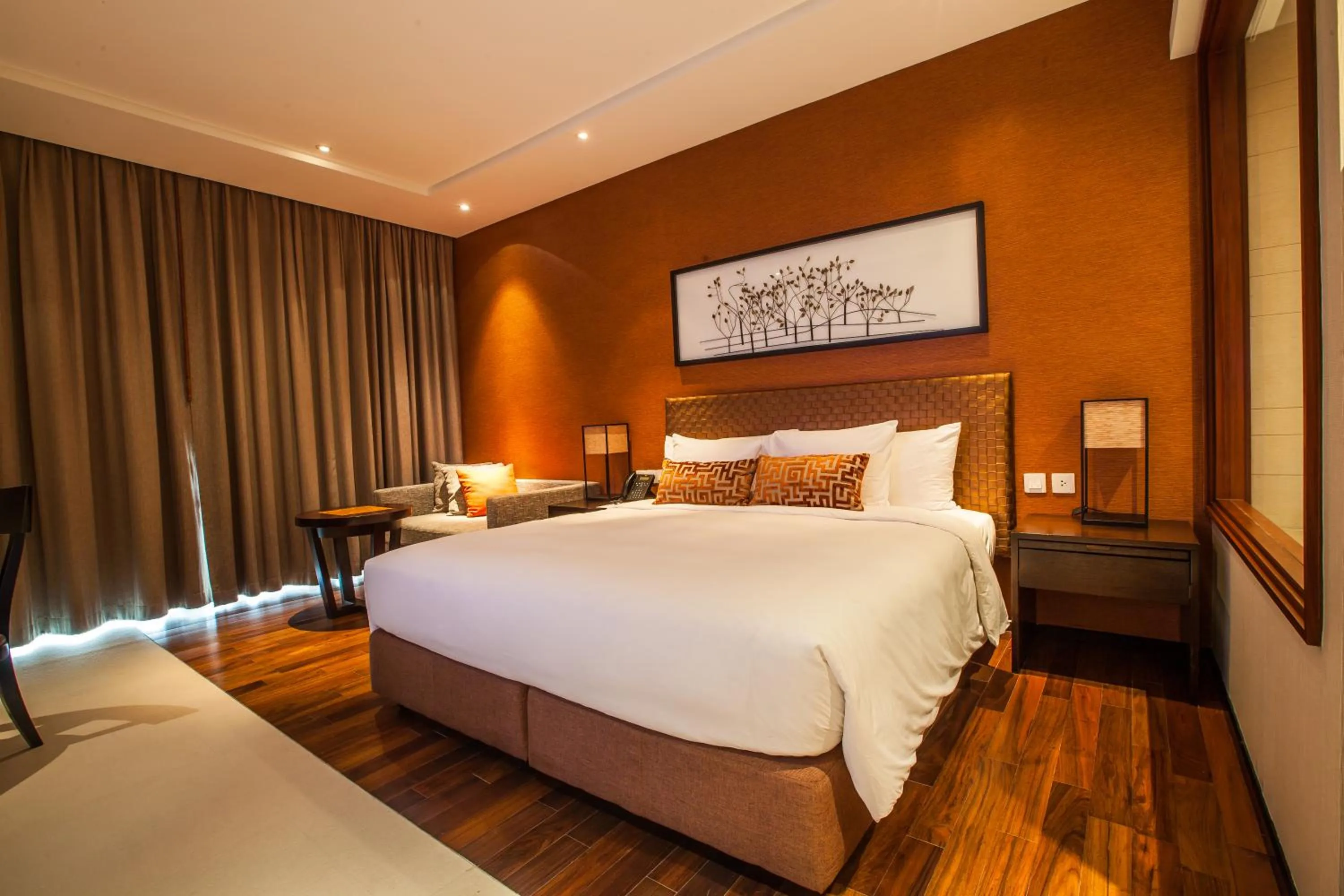 Bedroom in Phuket Panwa Beachfront Resort