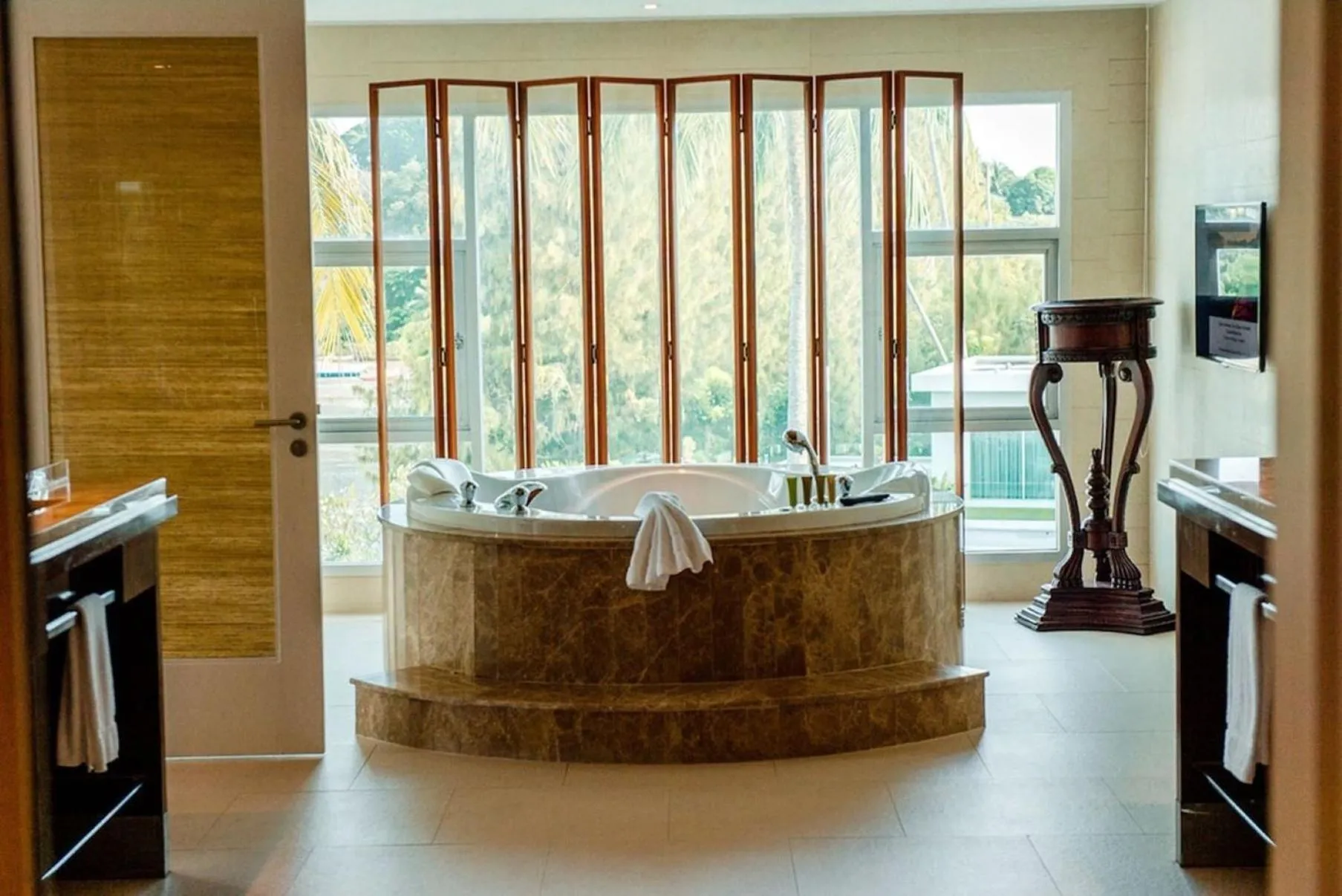 Bathroom in Phuket Panwa Beachfront Resort