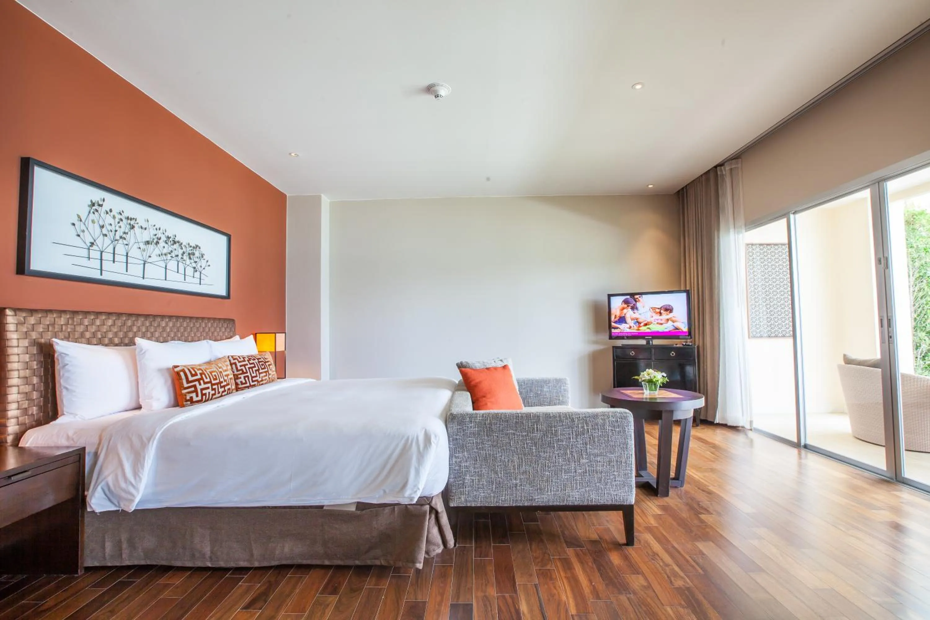 Bed in Phuket Panwa Beachfront Resort