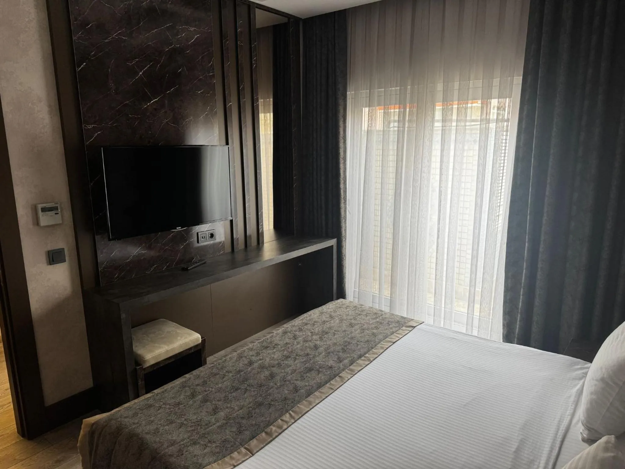 Bed in Ankara Royal Hotel