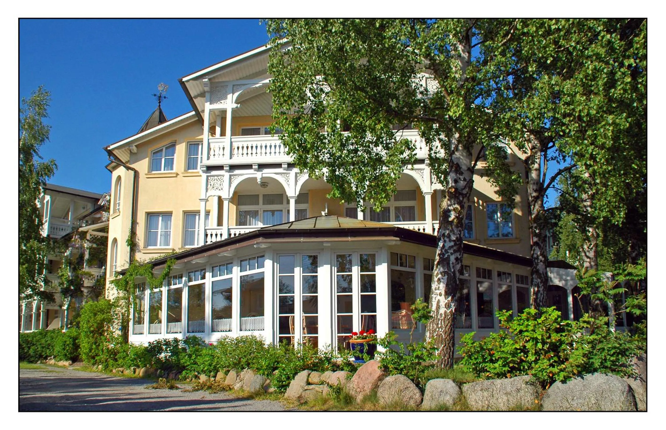 Facade/entrance in Hotel Villa Granitz