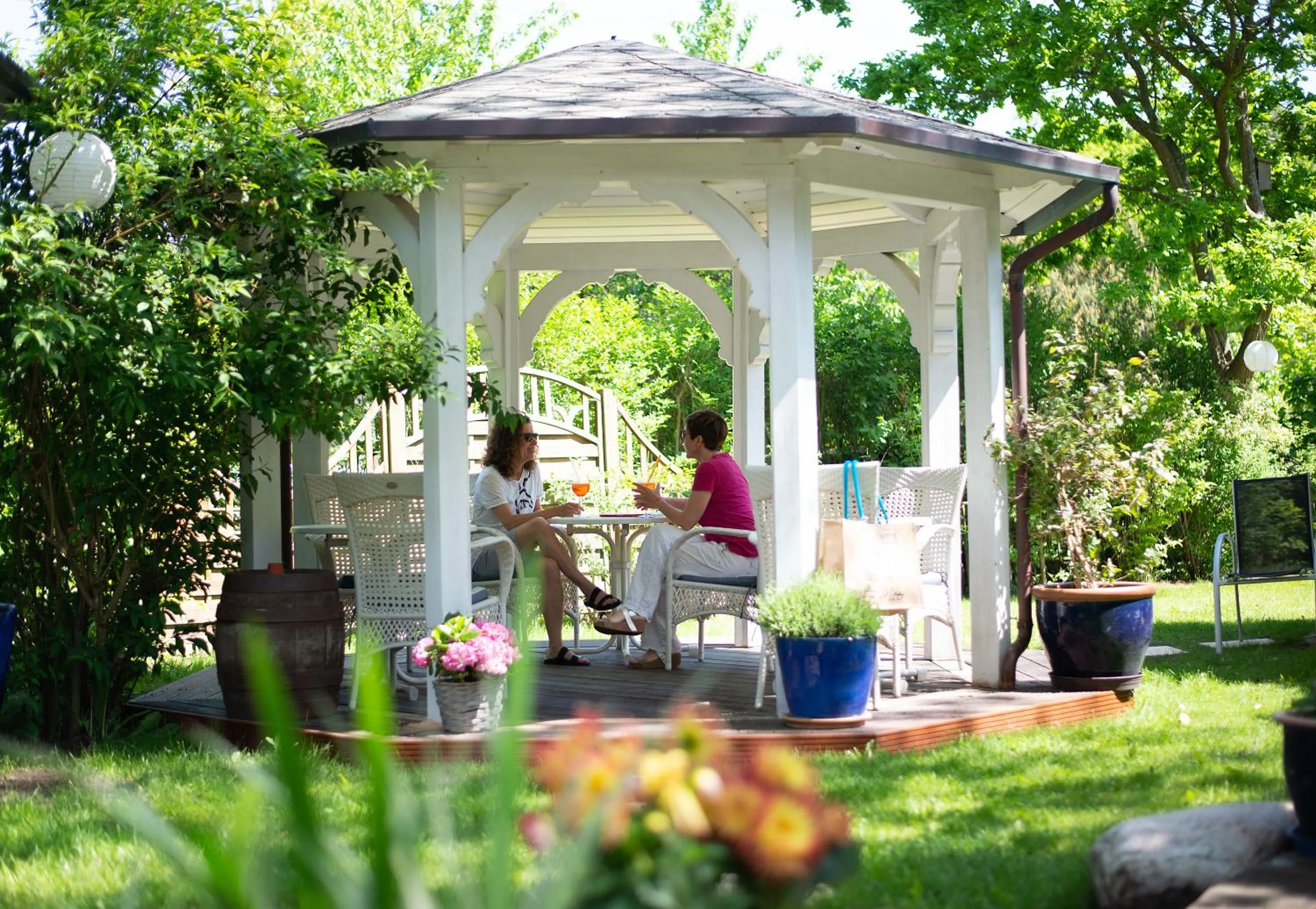 Garden in Hotel Villa Granitz
