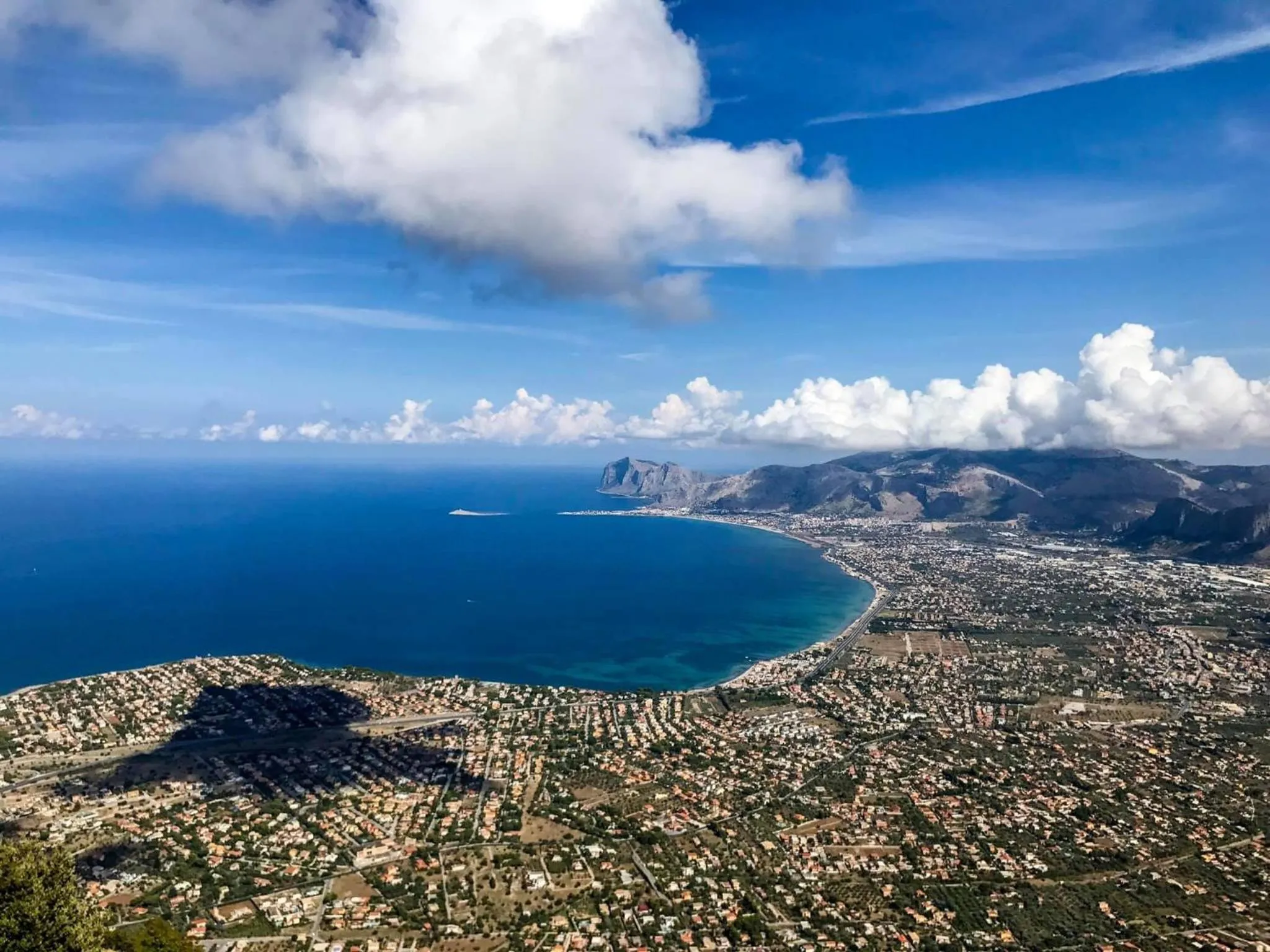 Natural landscape in Le Tre Rose