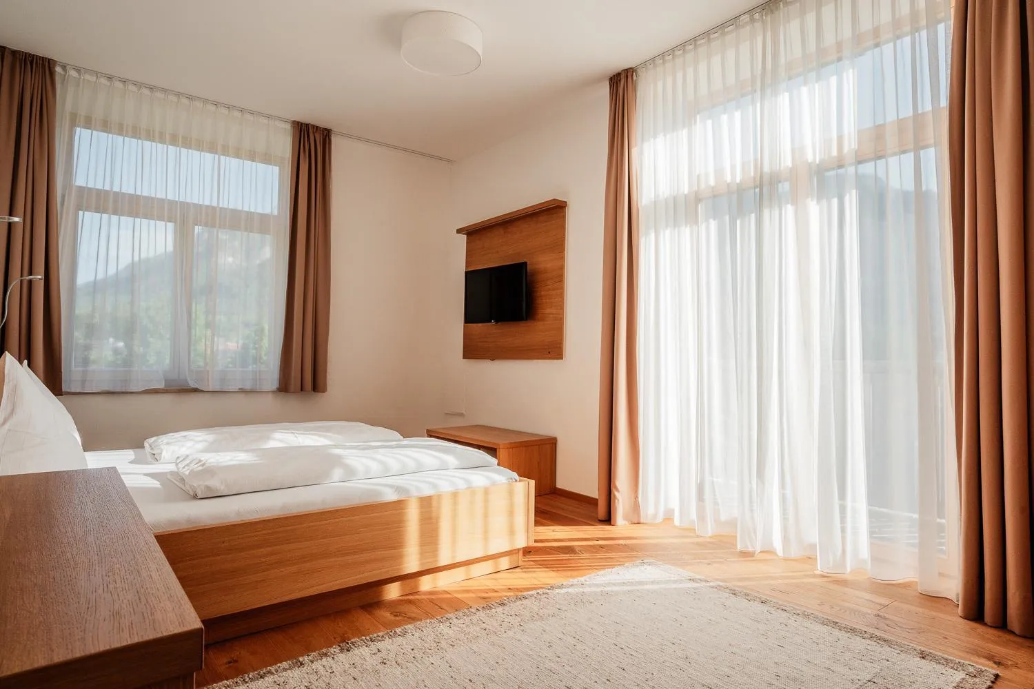 Bed in Hotel Vötterl