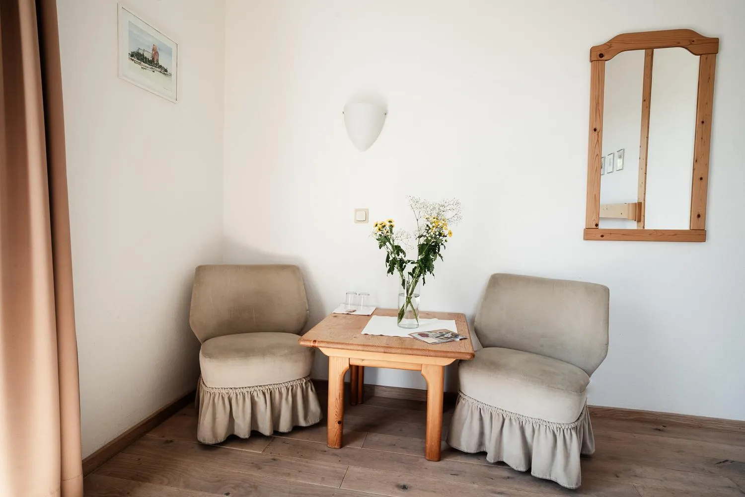 Seating area in Hotel Vötterl