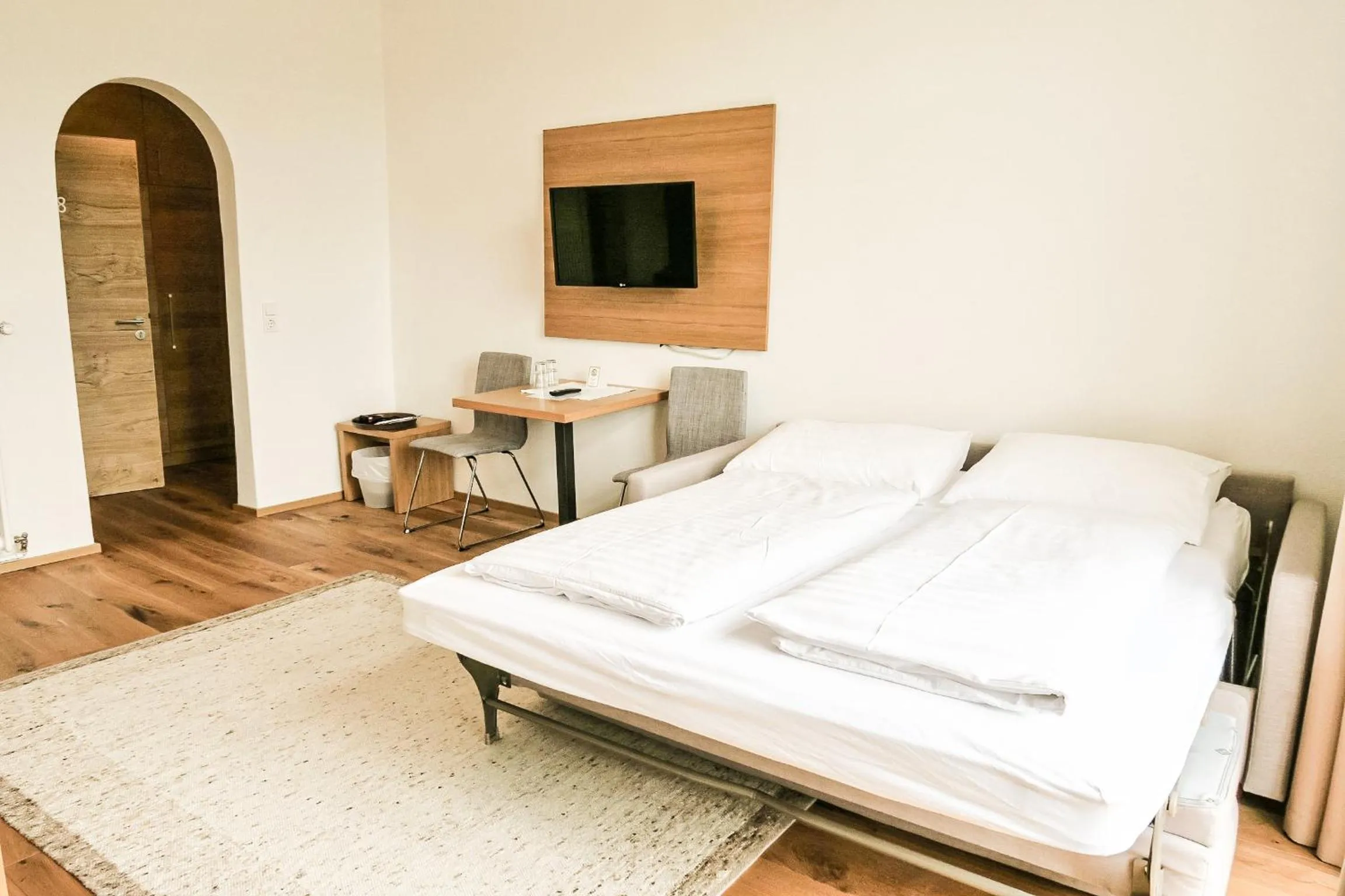 Bed in Hotel Vötterl