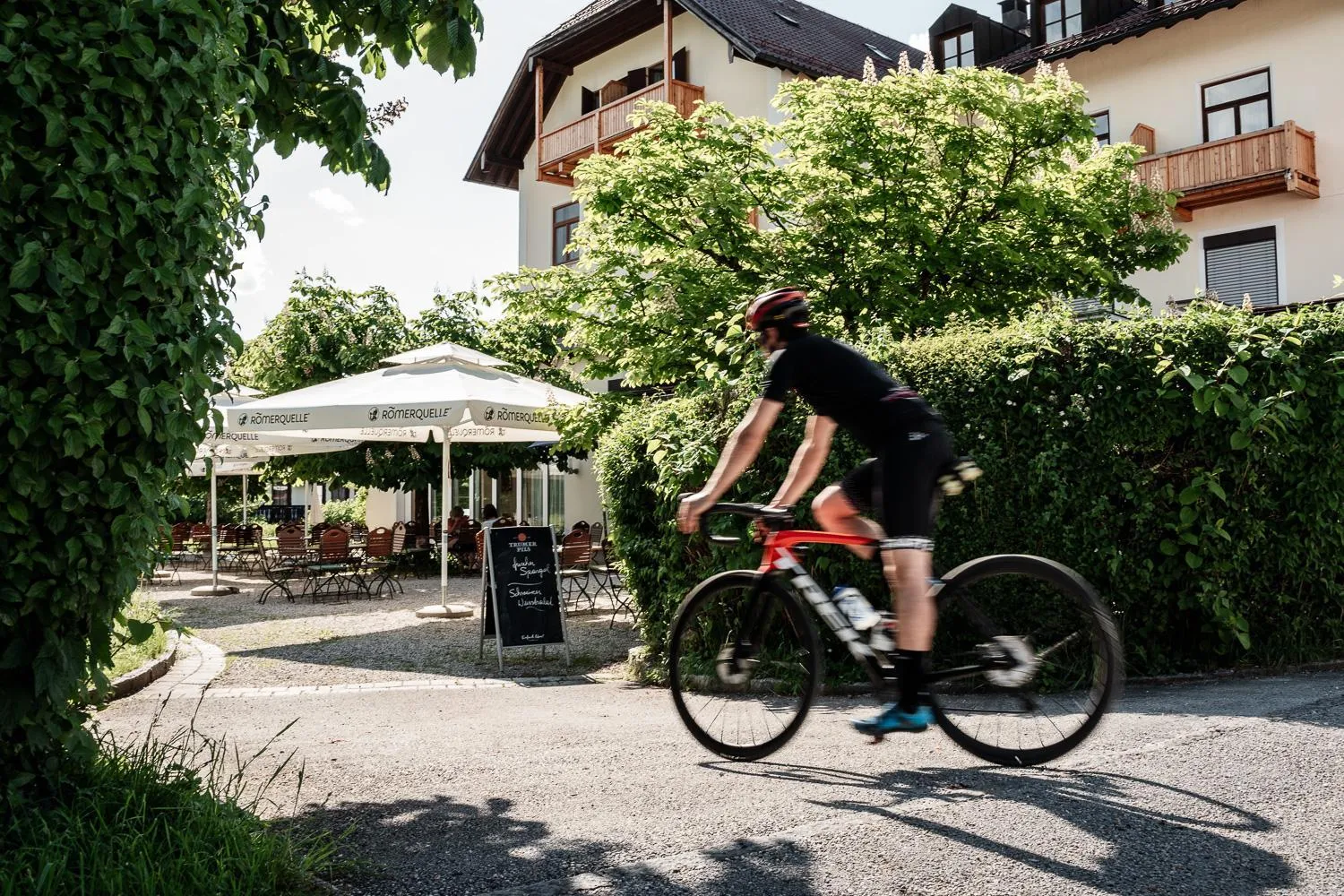 Garden in Hotel Vötterl
