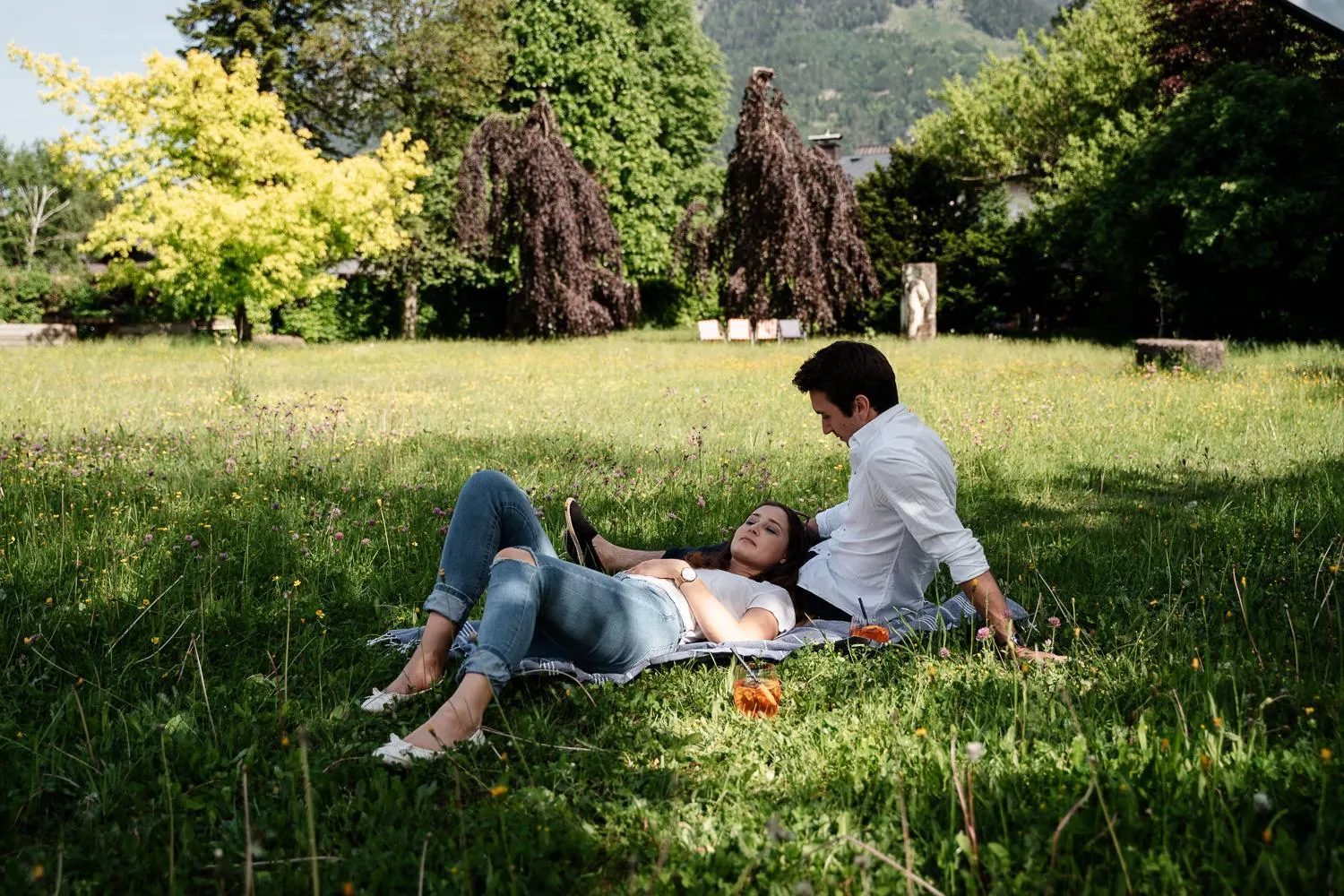 Garden in Hotel Vötterl