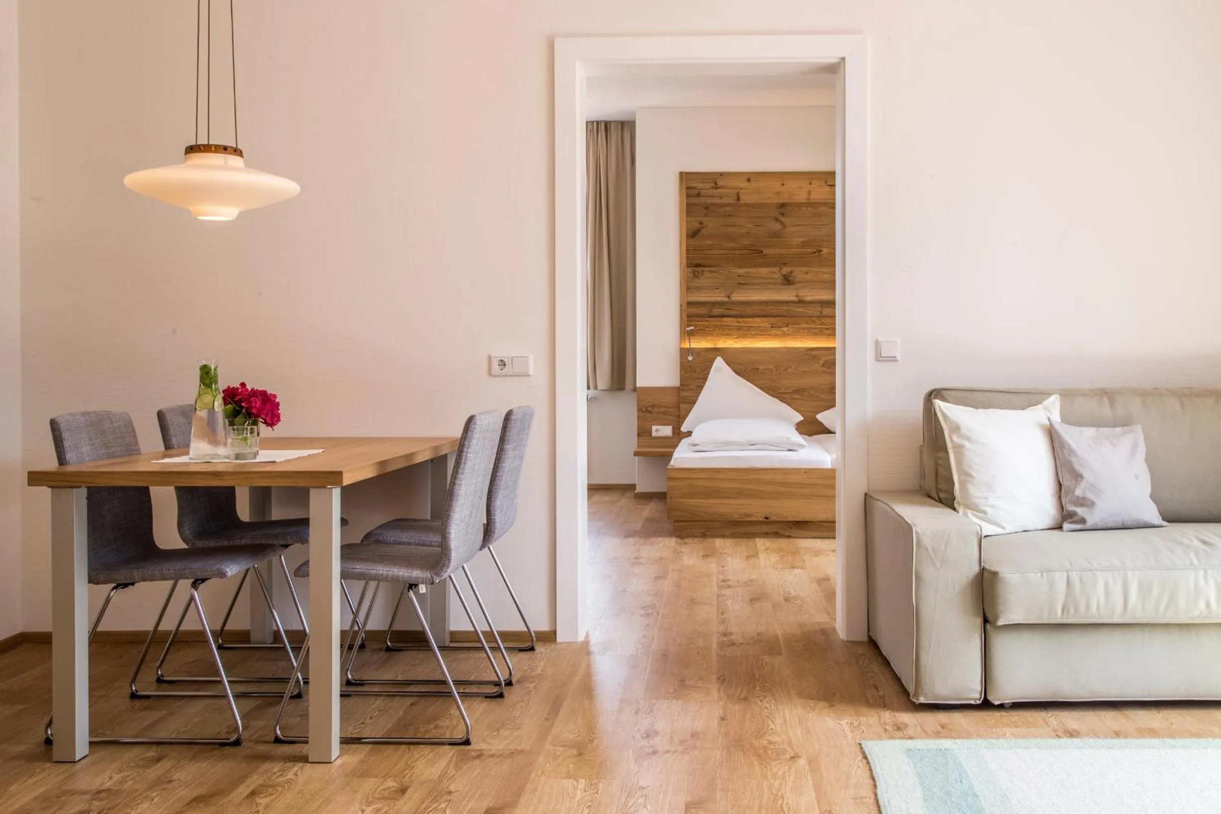 Seating area in Hotel Vötterl