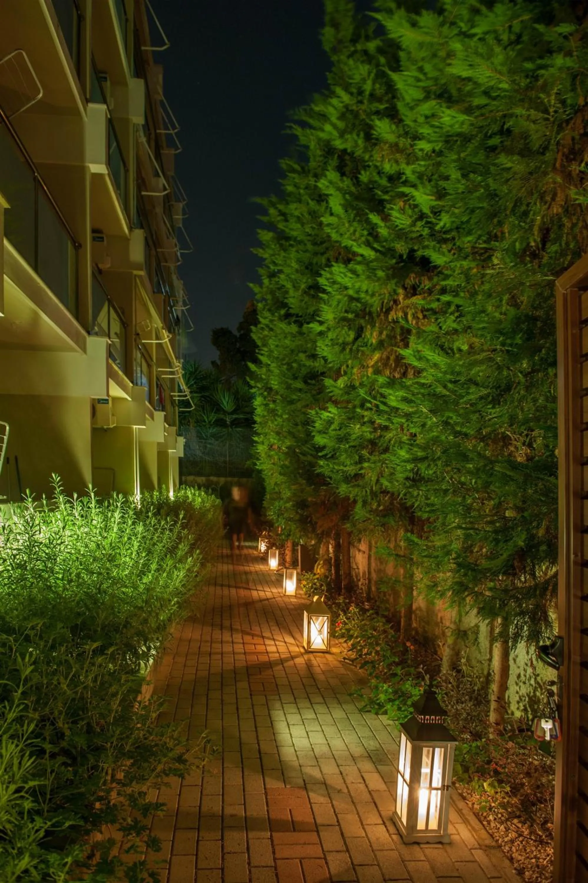 Garden in Hotel Galaxias