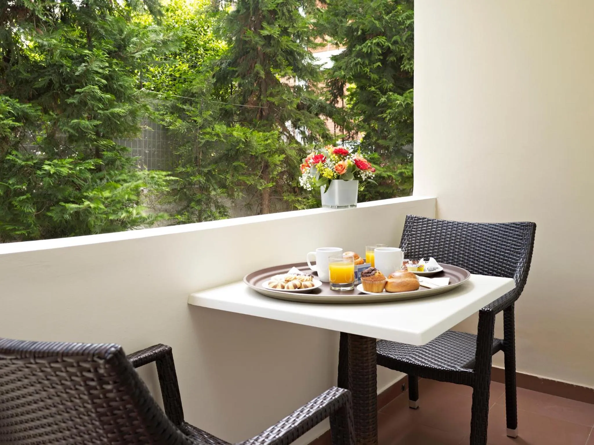 Balcony/Terrace in Hotel Galaxias