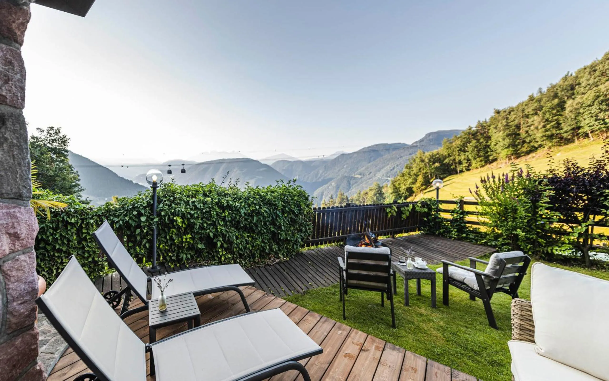 Garden in Chalet Grumer Suites&Spa