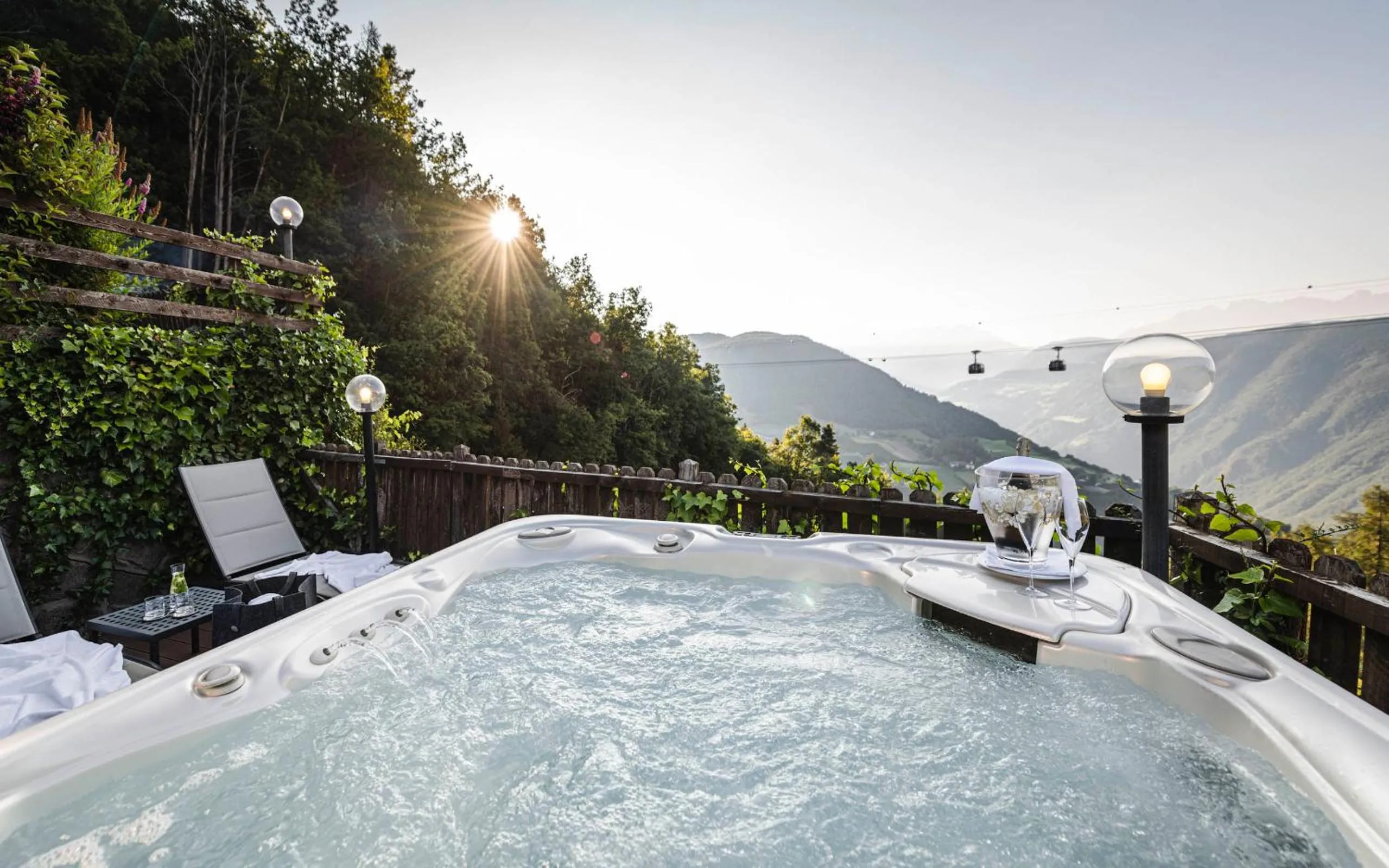 Garden in Chalet Grumer Suites&Spa