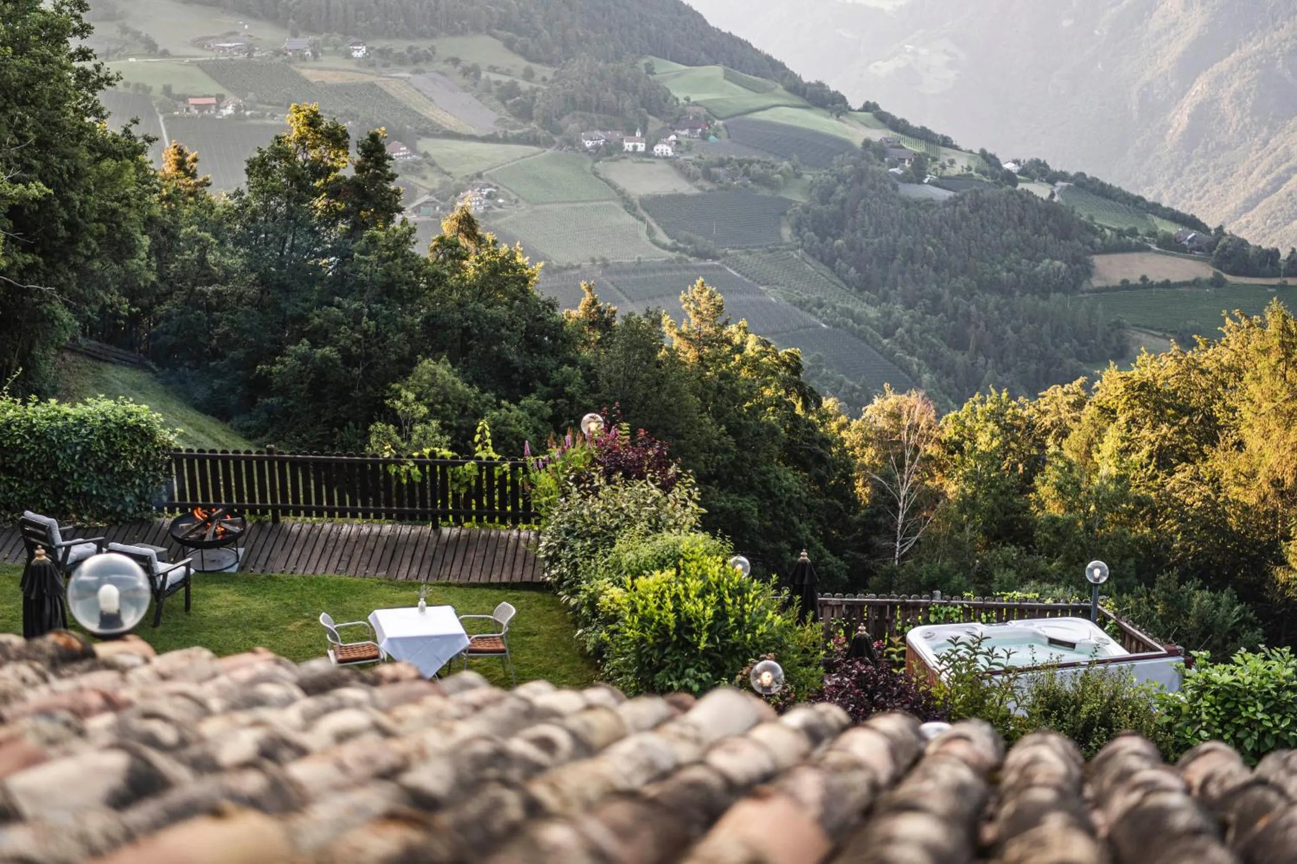 Balcony/Terrace in Chalet Grumer Suites&Spa