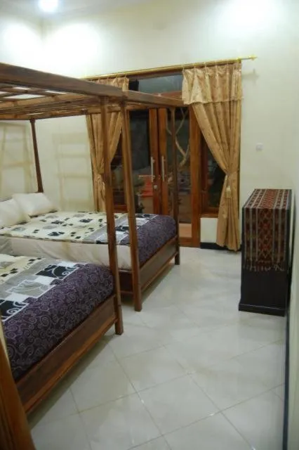 Bed in Aditya Homestay
