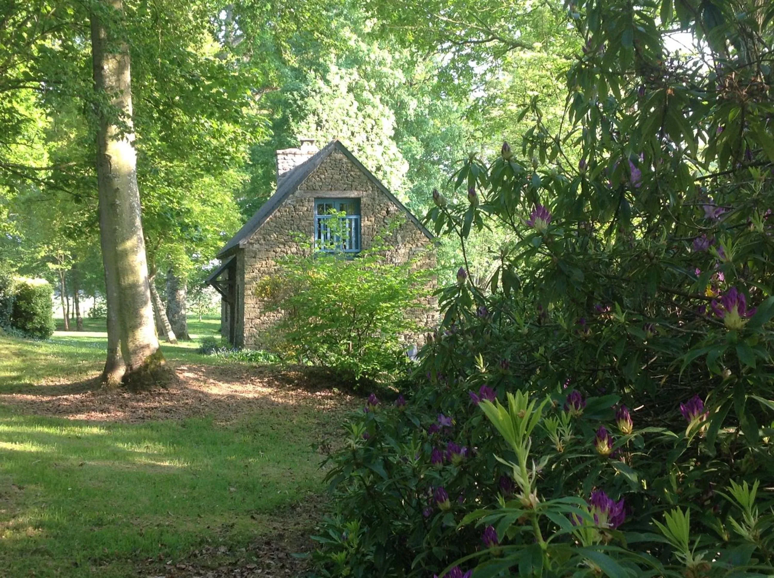 Natural landscape in Au Pont Ricoul