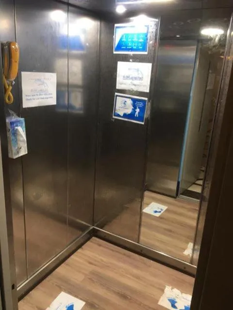 elevator in Dolphin Ras El-Bar Hotel