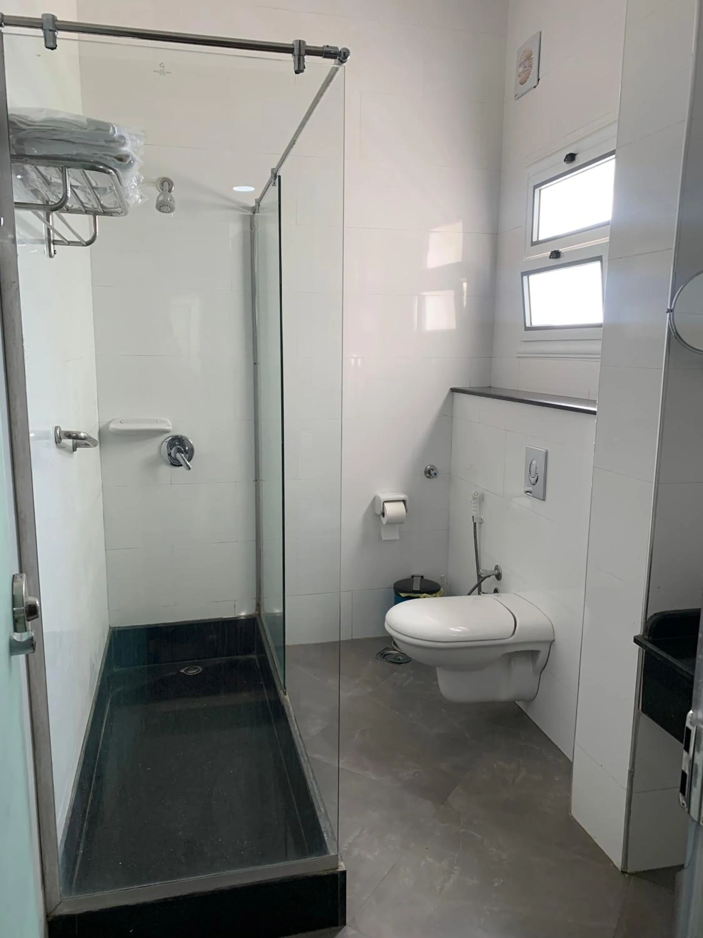 Shower in Dolphin Ras El-Bar Hotel