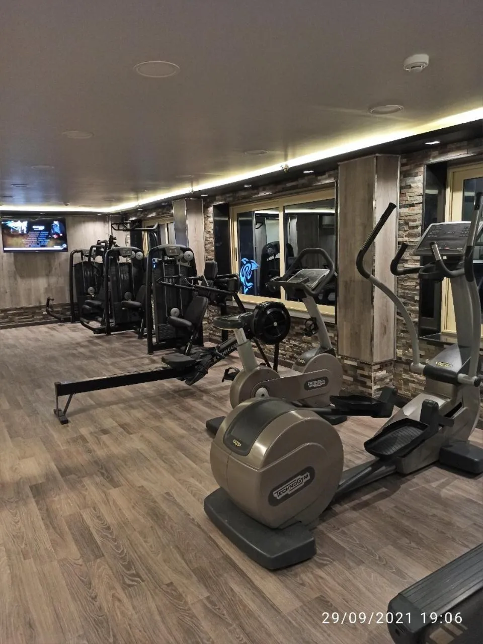 Fitness centre/facilities in Dolphin Ras El-Bar Hotel