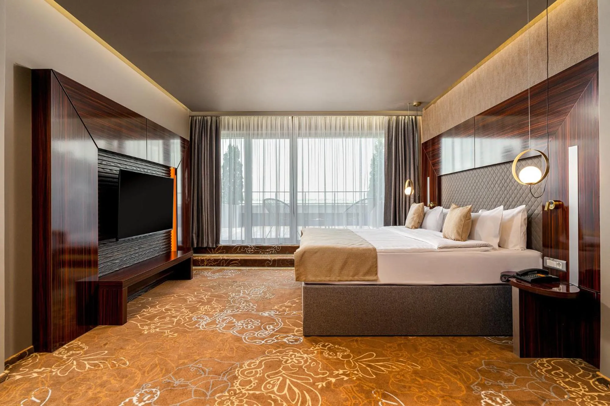 Bedroom, Bed in RIN Airport Hotel