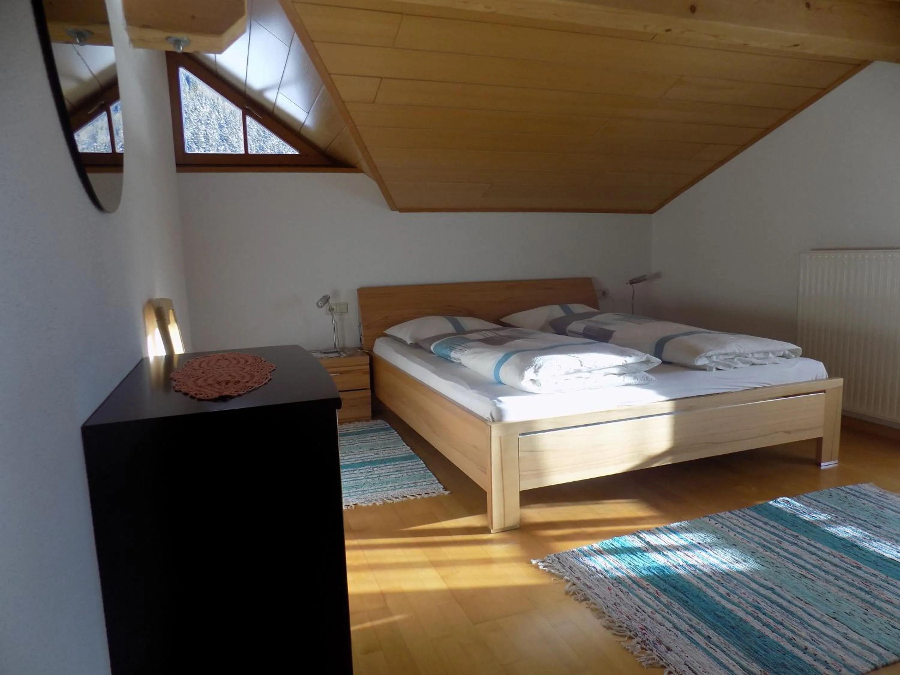 Bedroom, Bed in Appartement Prieth