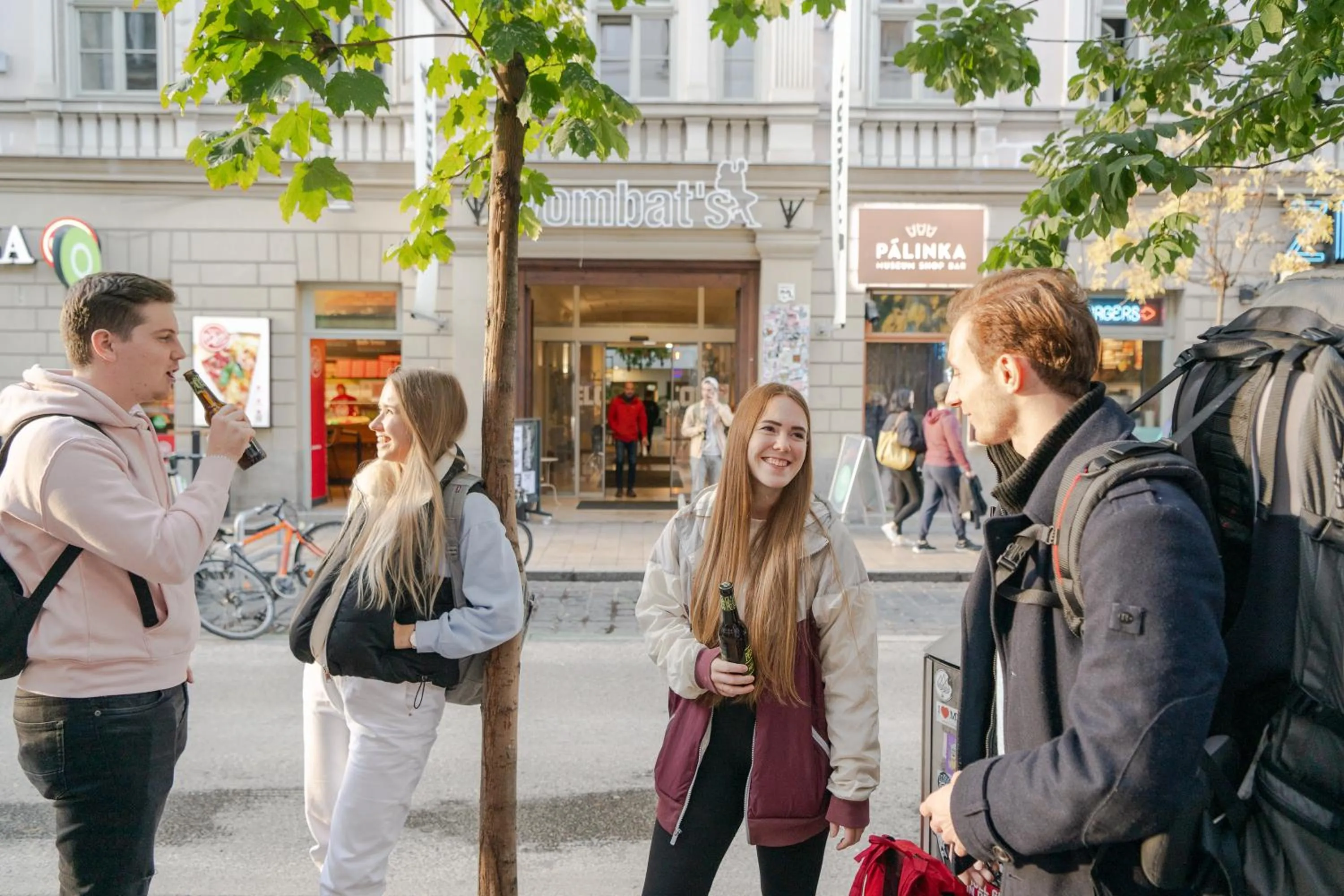 Property building in Wombat's City Hostel Budapest