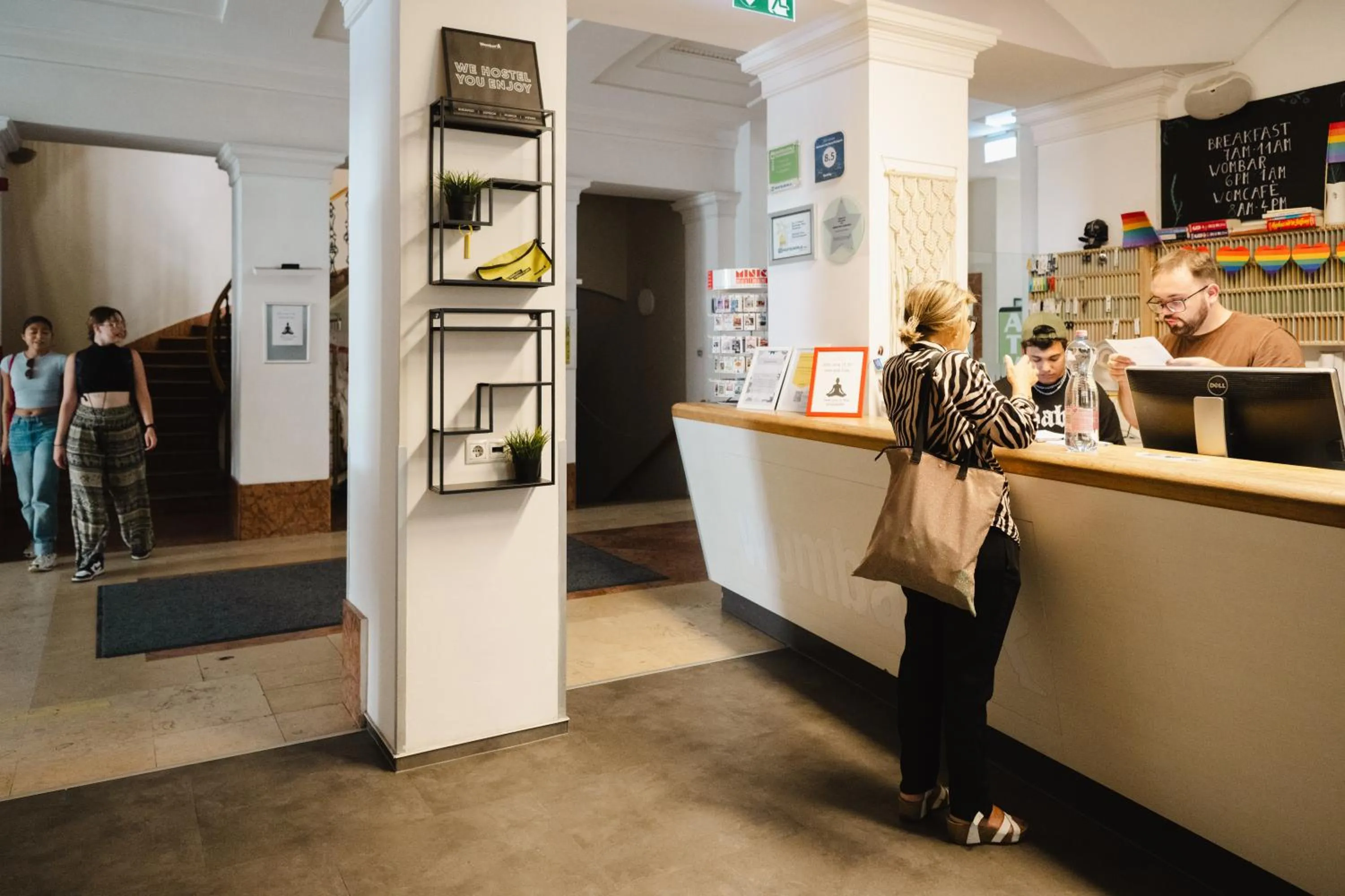 Lobby or reception in Wombat's City Hostel Budapest