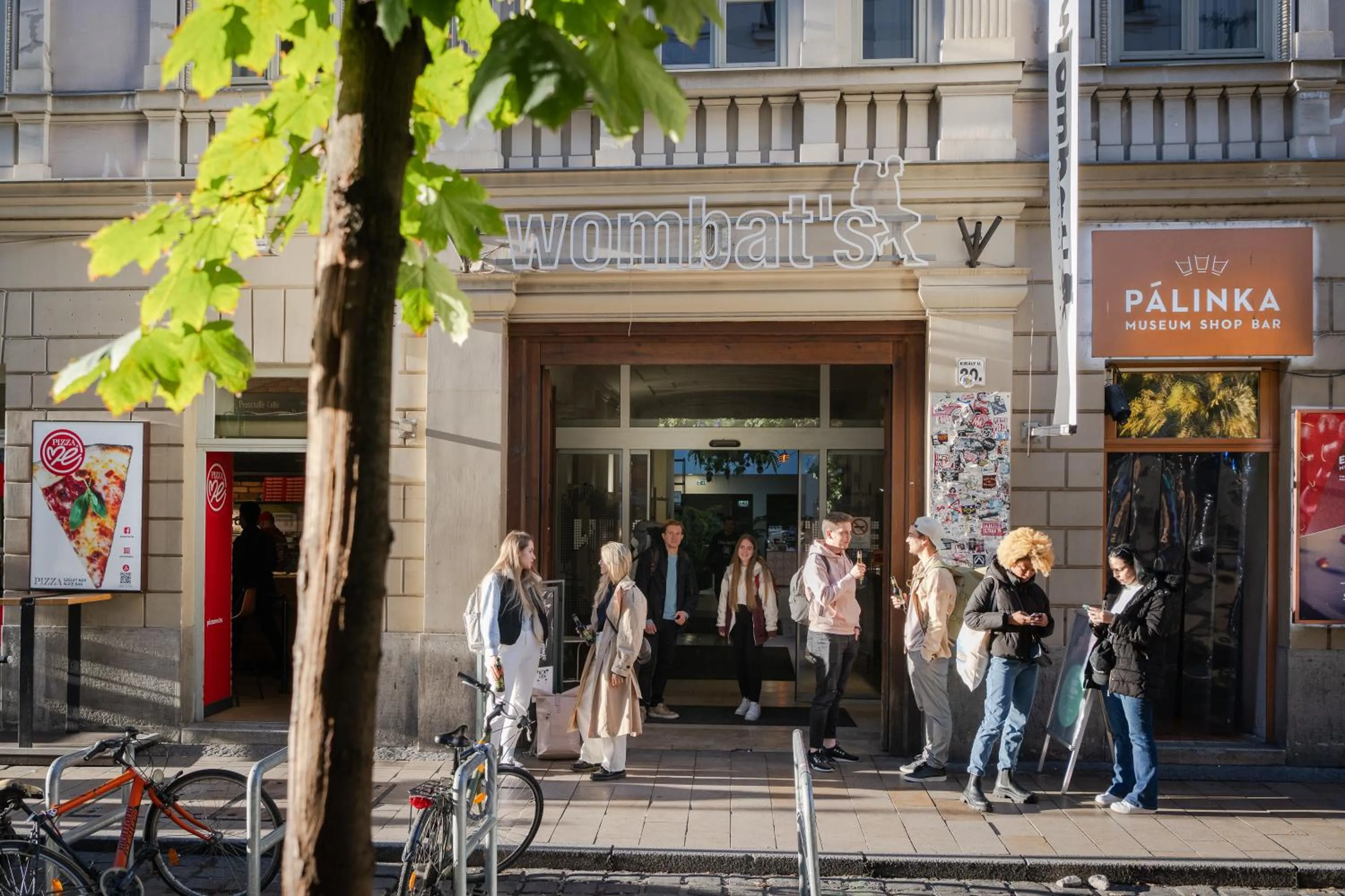 Property building in Wombat's City Hostel Budapest