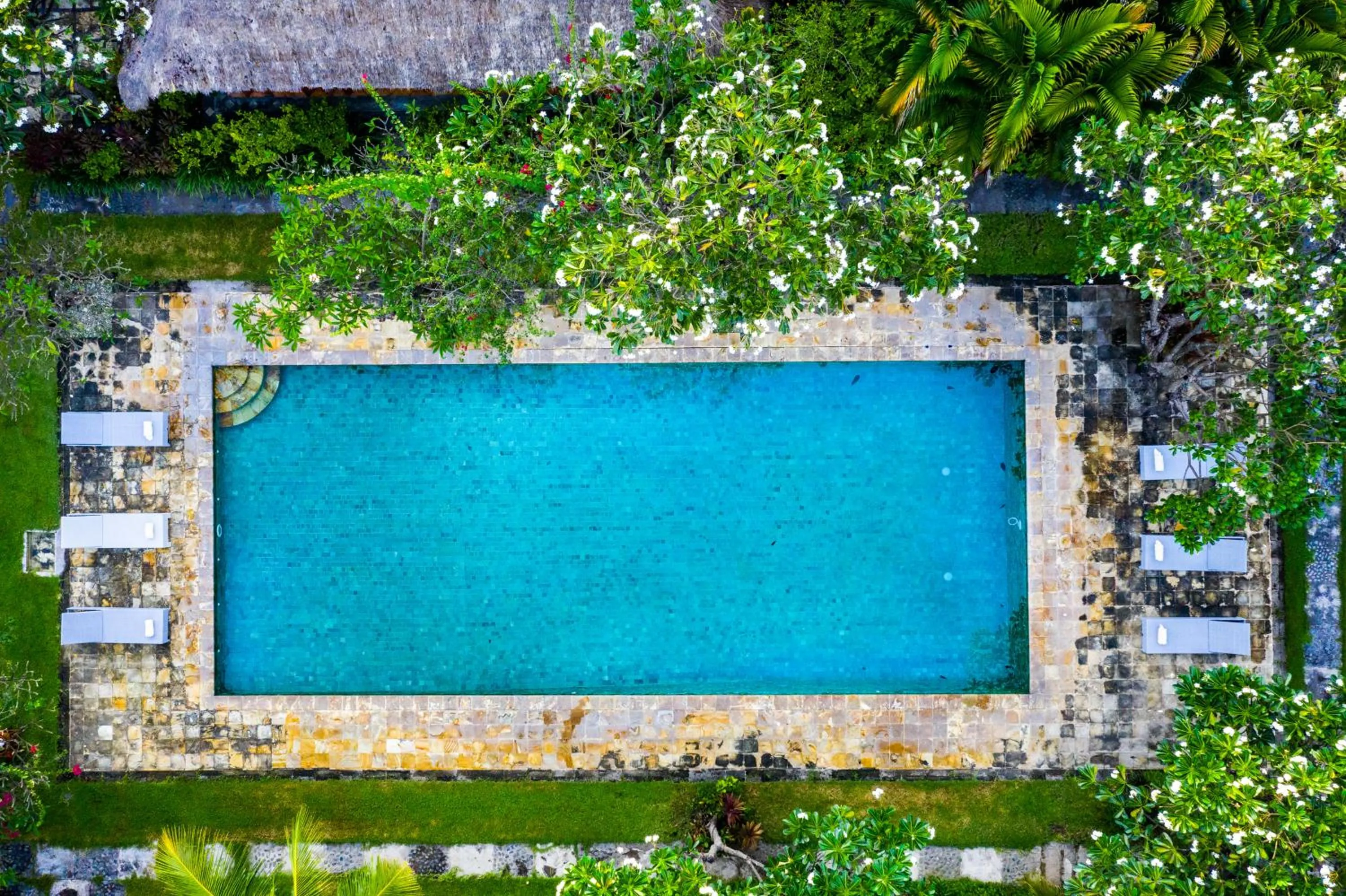 Pool view in Taman Selini Wahana Beach Resort