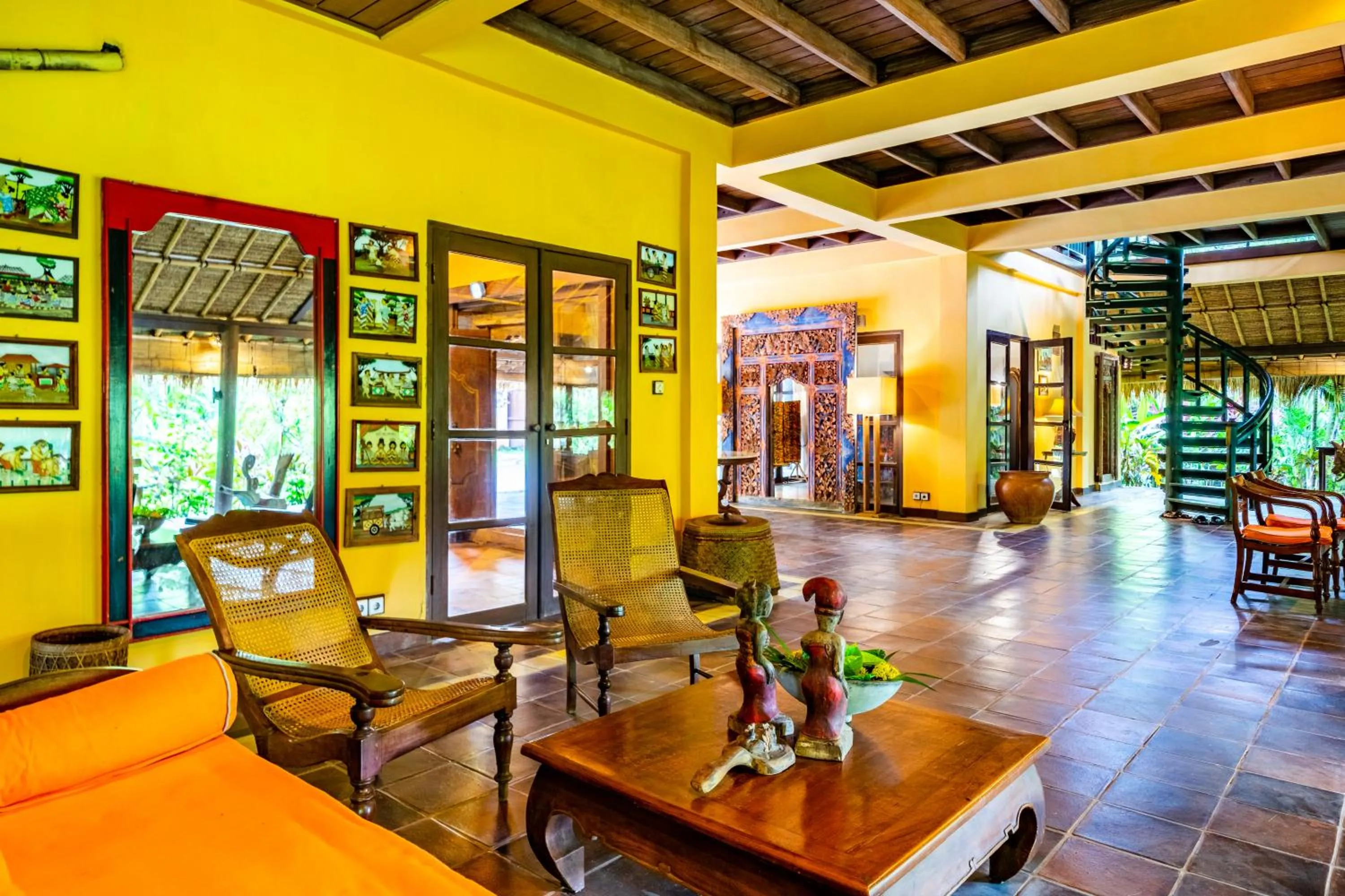 Lobby or reception in Taman Selini Wahana Beach Resort
