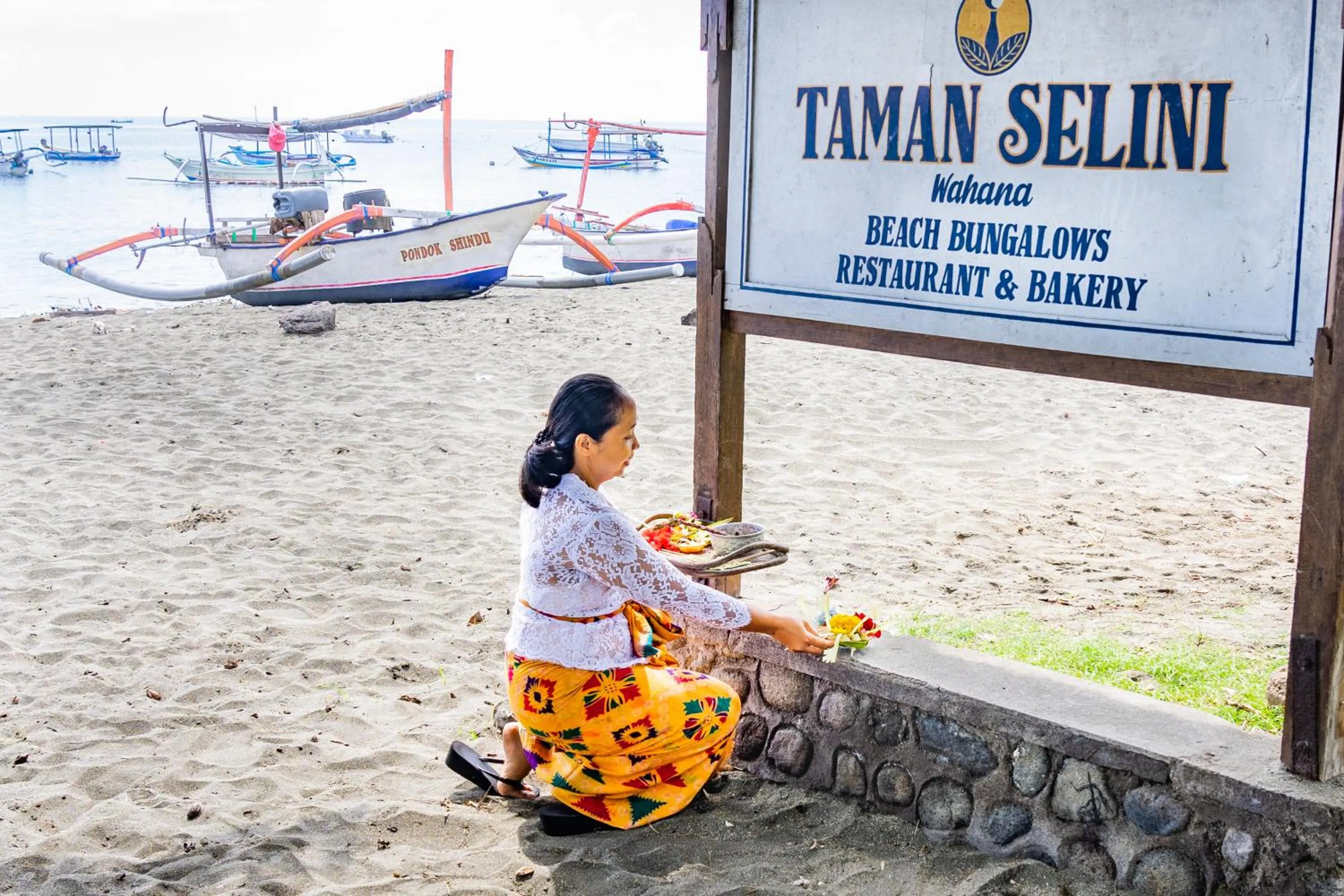 Property logo or sign in Taman Selini Wahana Beach Resort