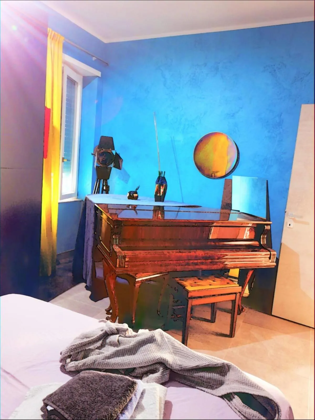 Bedroom, Bed in Gians B&B