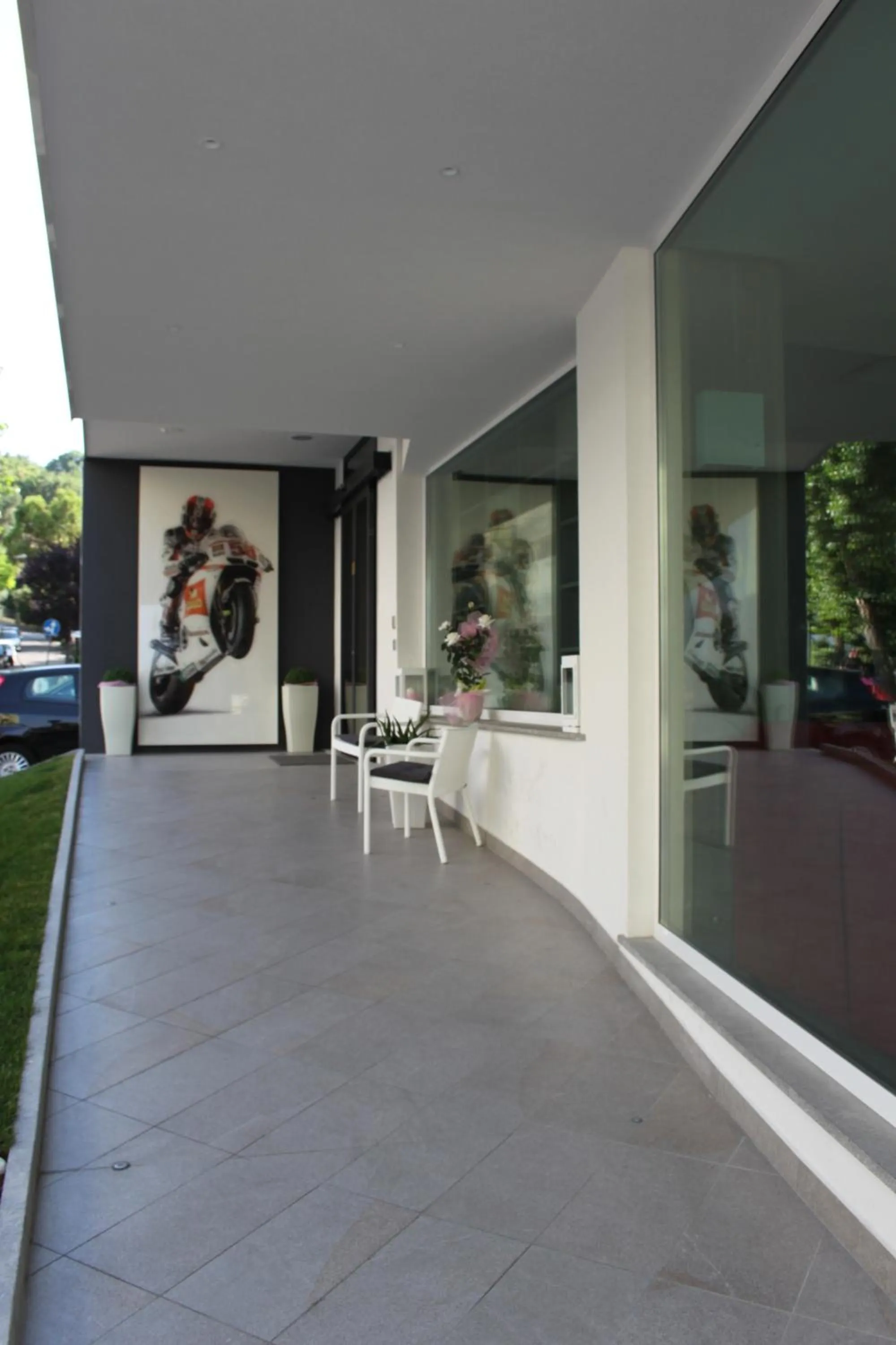 Patio in Hotel Atlantic & Spa