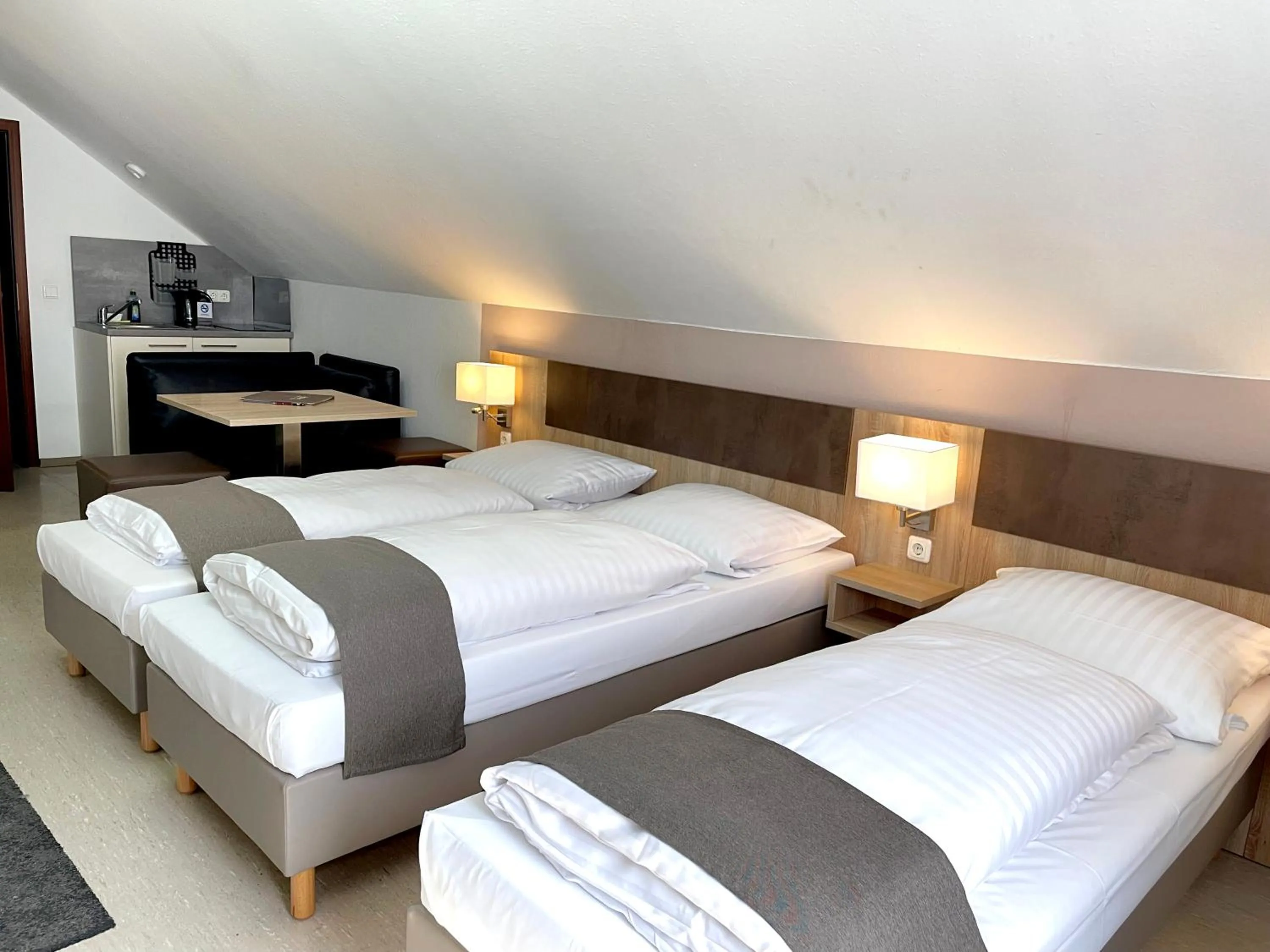 Bed in Hana Aparthotel