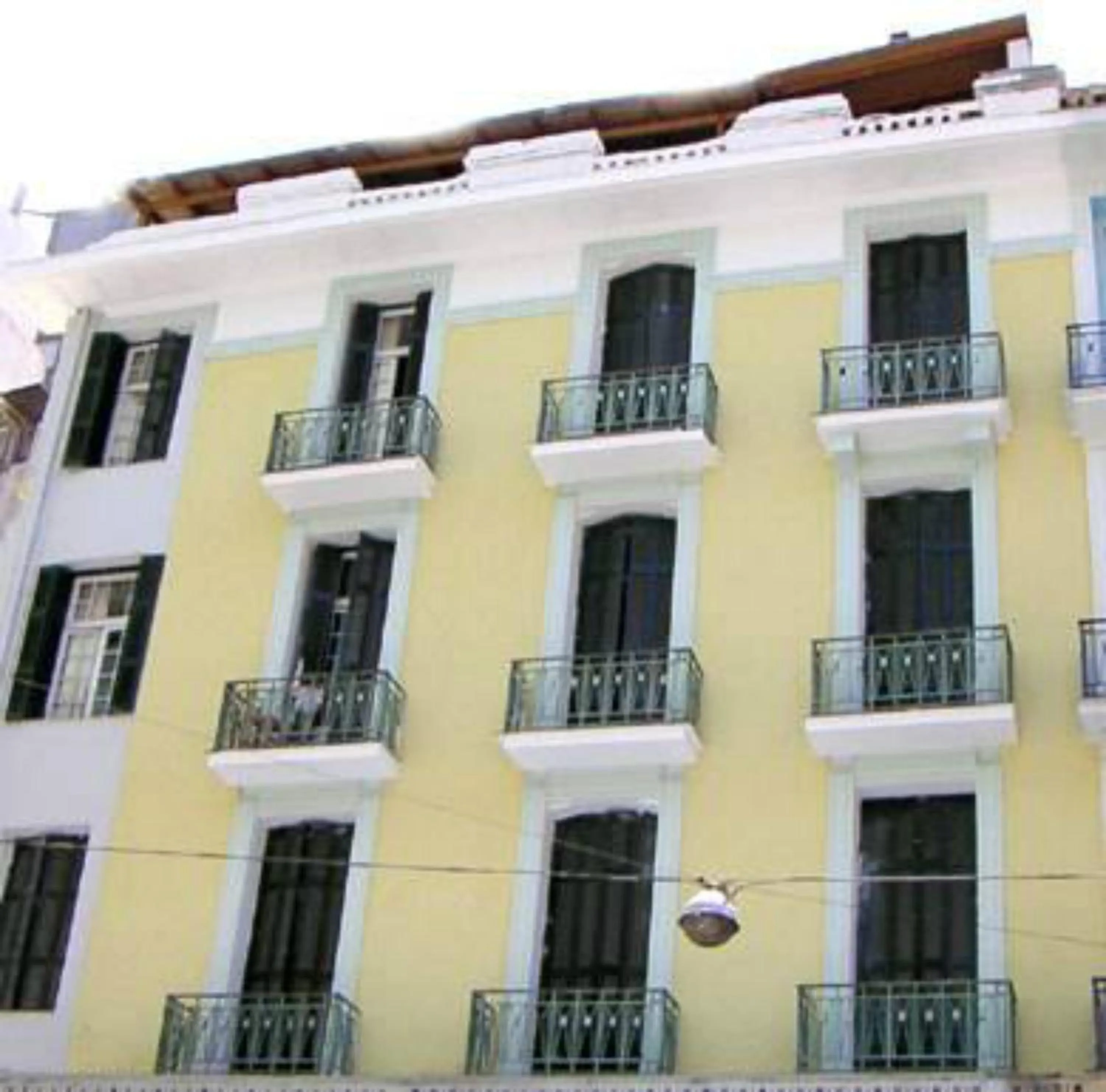 Property building in Zeus Hostel