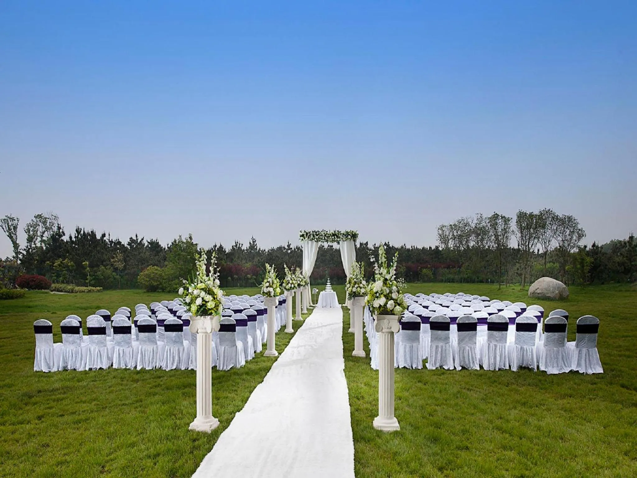 Garden in Wyndham Grand Qingdao