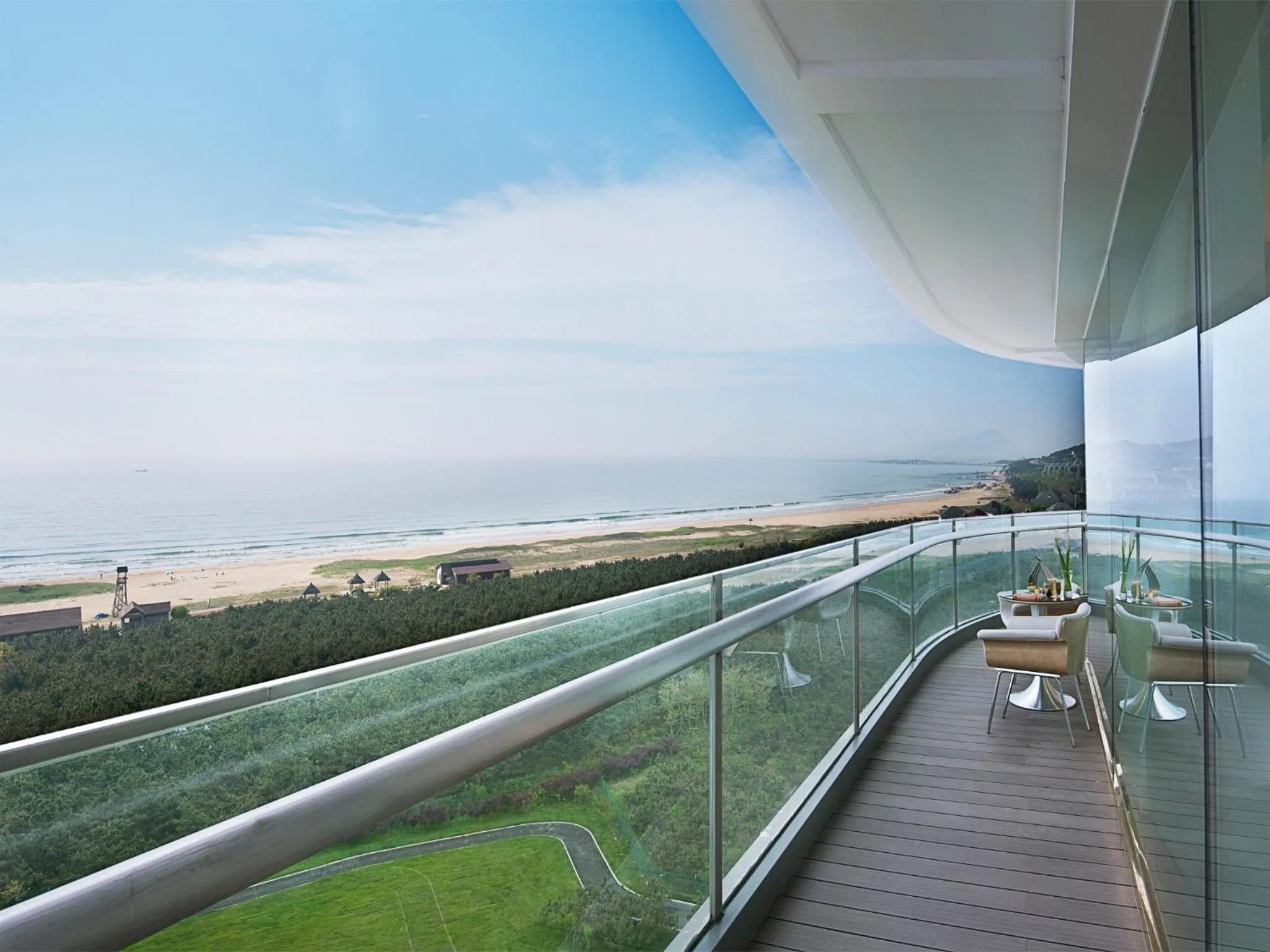 Balcony/Terrace in Wyndham Grand Qingdao