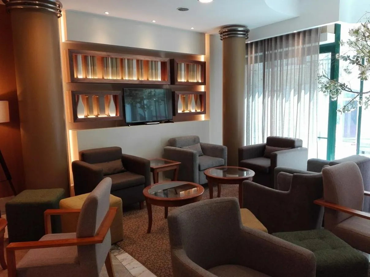 Communal lounge/ TV room in Hotel Windsor