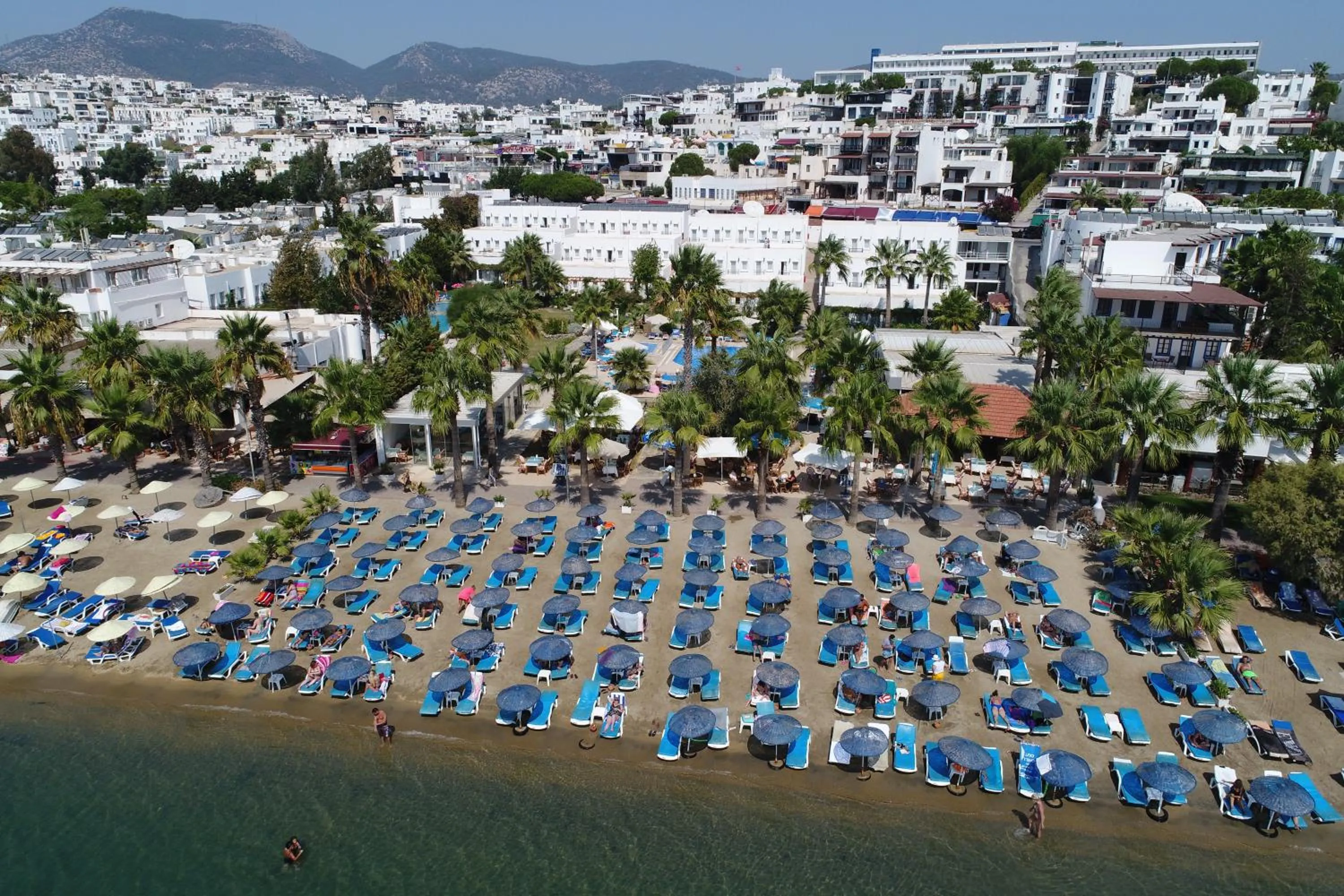 Bird's eye view in Nagi Beach Hotel