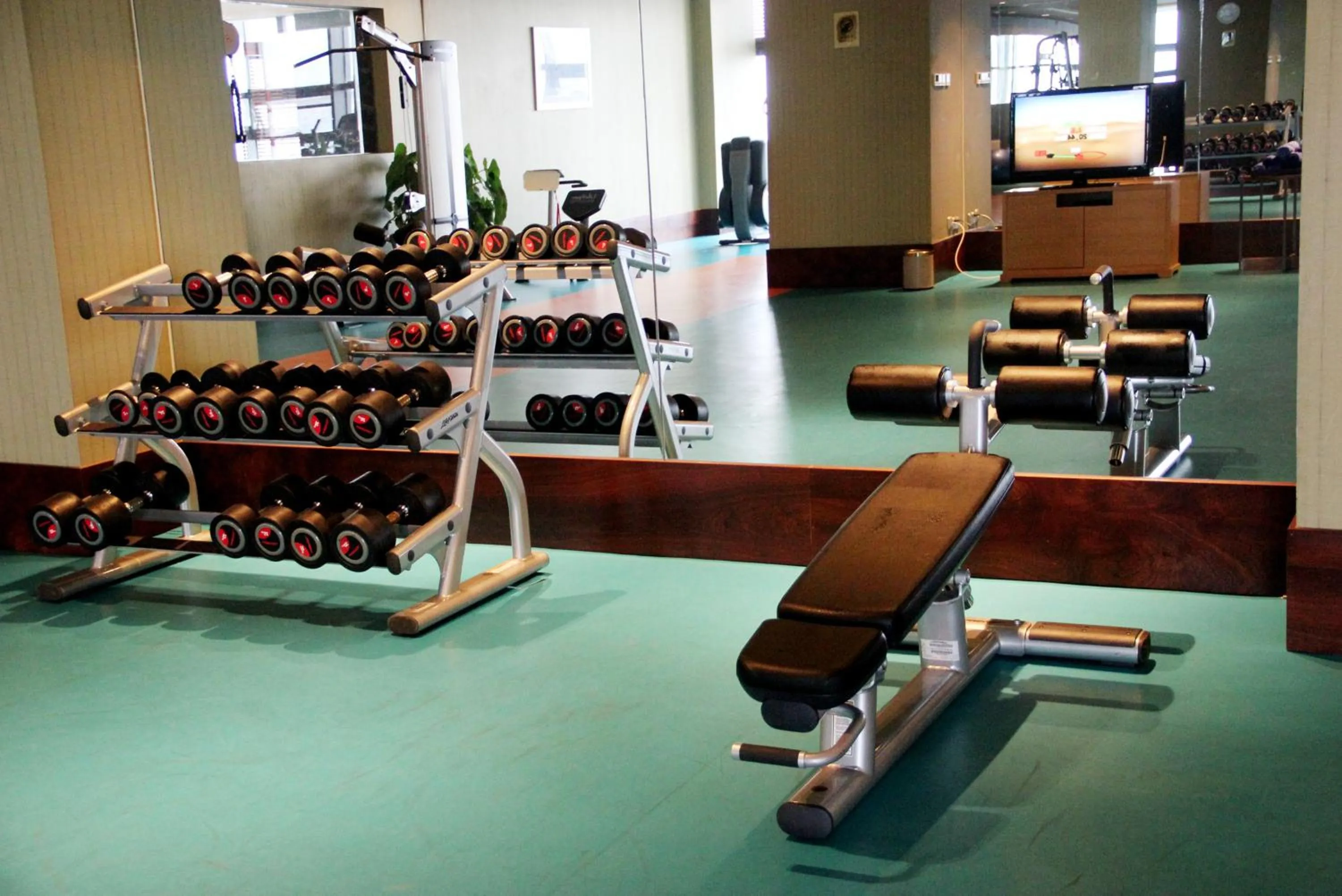 Fitness centre/facilities in Crowne Plaza Hefei by IHG