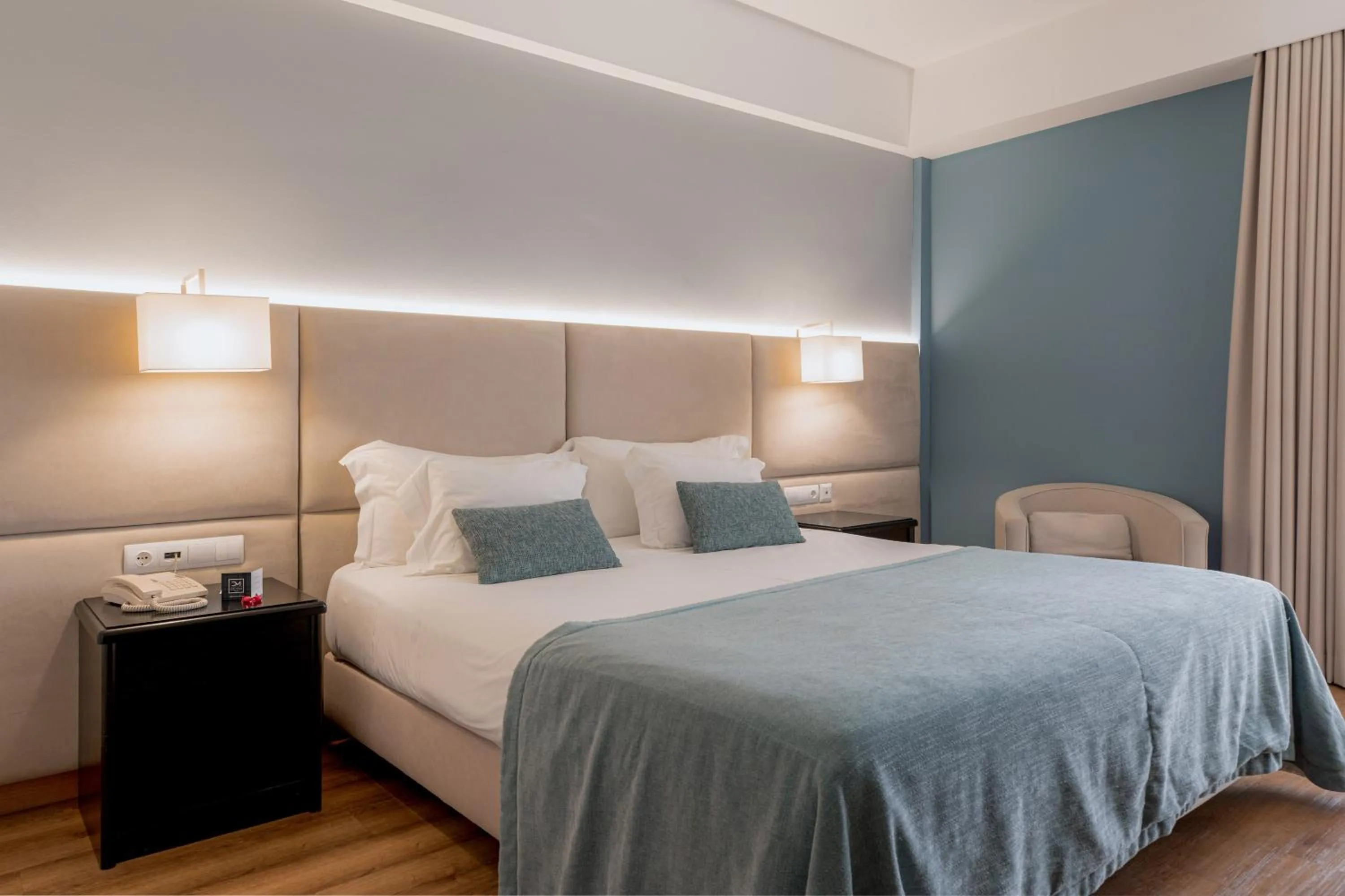 Bed in Hotel Covilhã Dona Maria Affiliated by Meliá