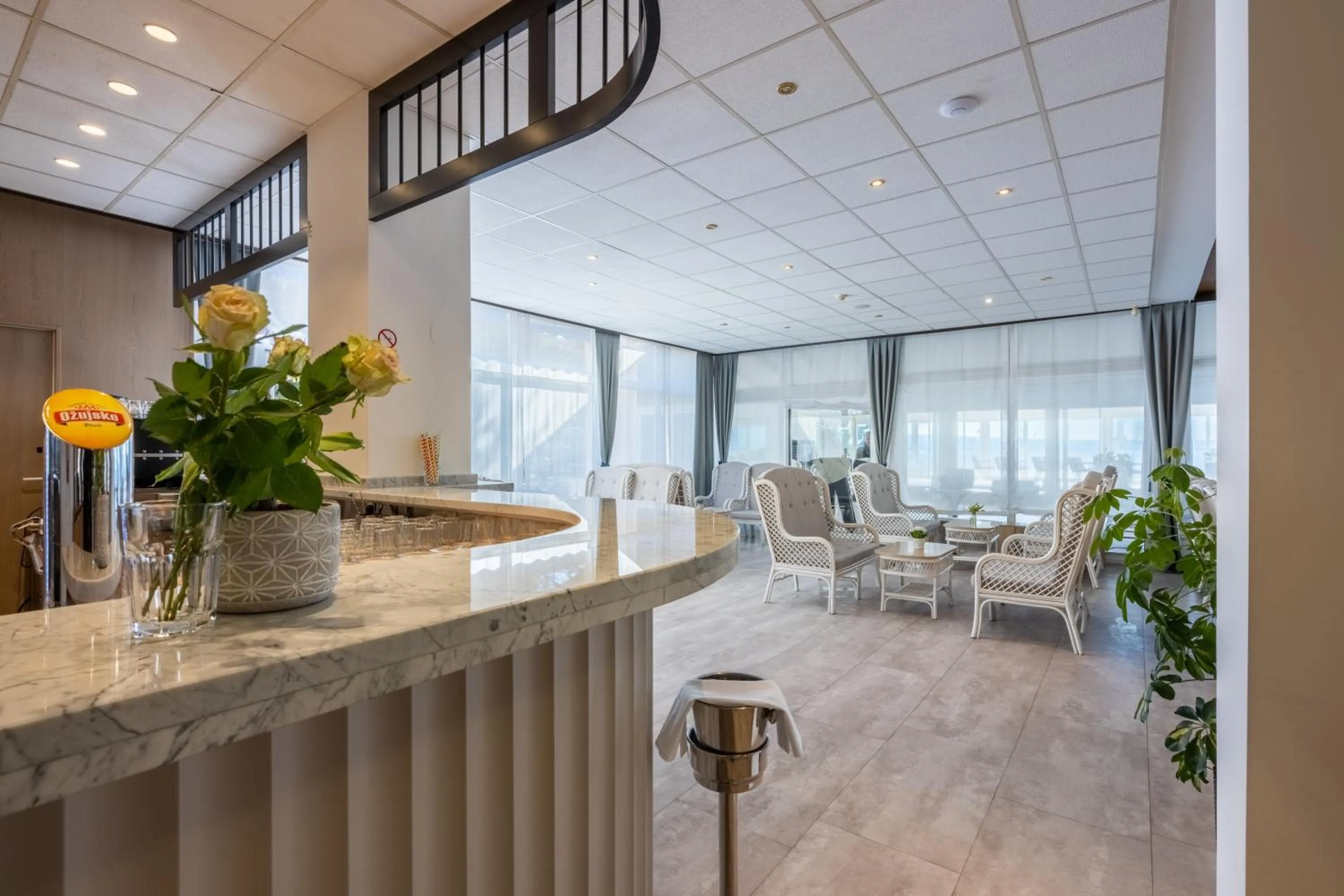 Seating area in Mediteran Maradiso Hotel by Aminess