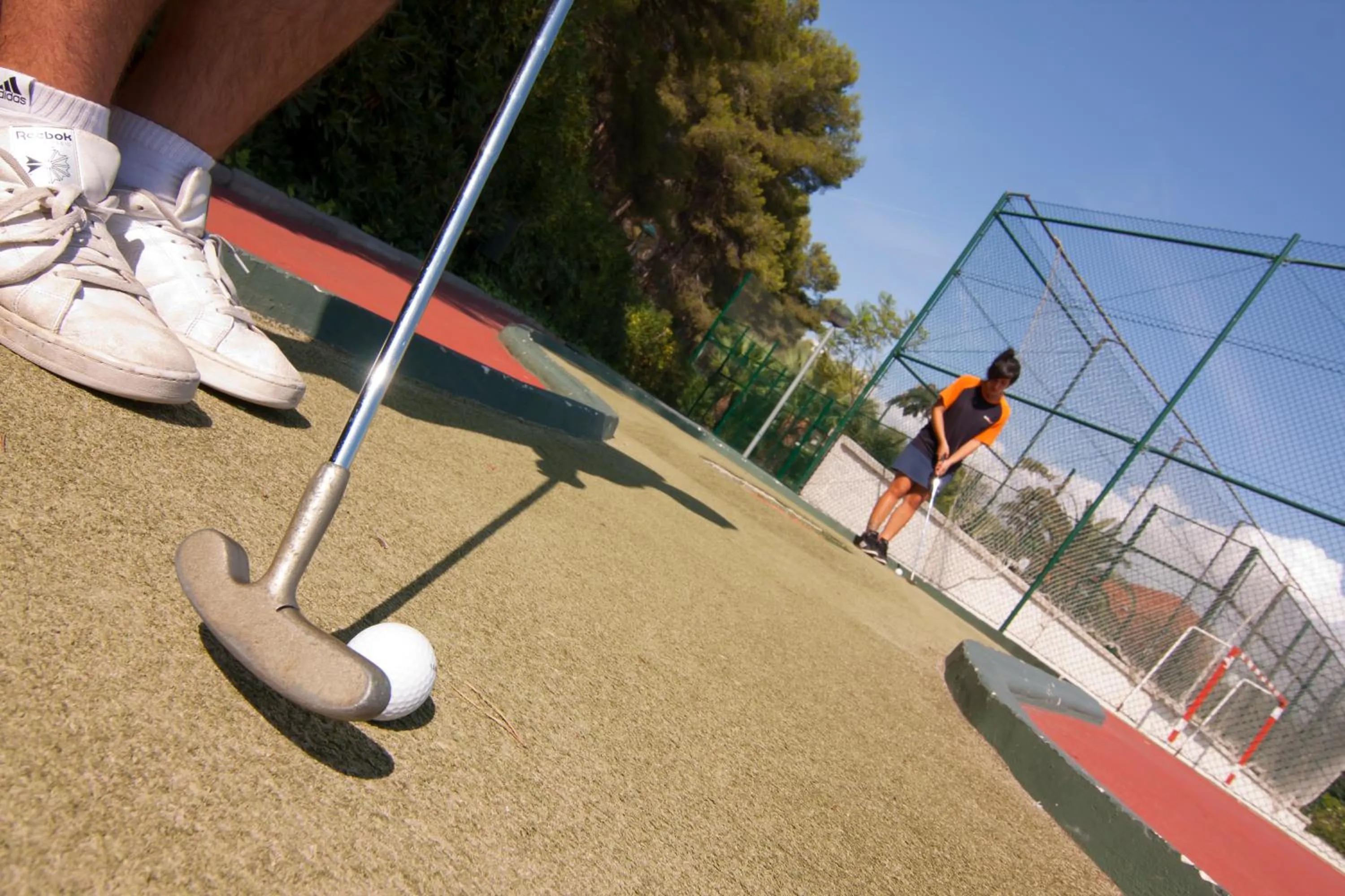 Minigolf in Camping Estival Torre de la Mora