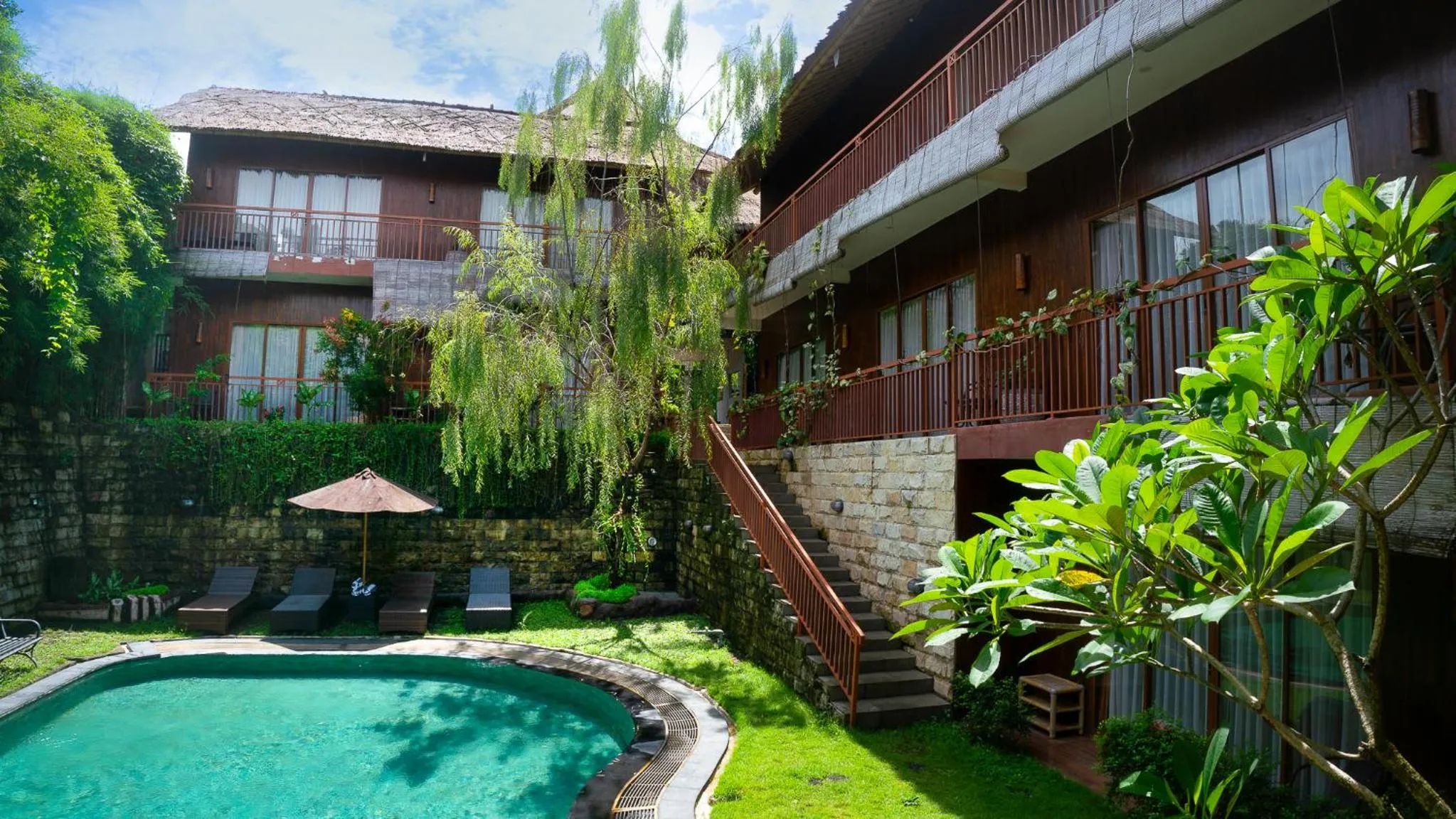 Swimming pool in Karang Lila Bhuana Ubud