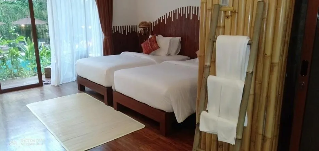Bed in Karang Lila Bhuana Ubud