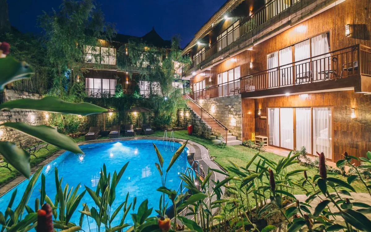 Swimming pool in Karang Lila Bhuana Ubud